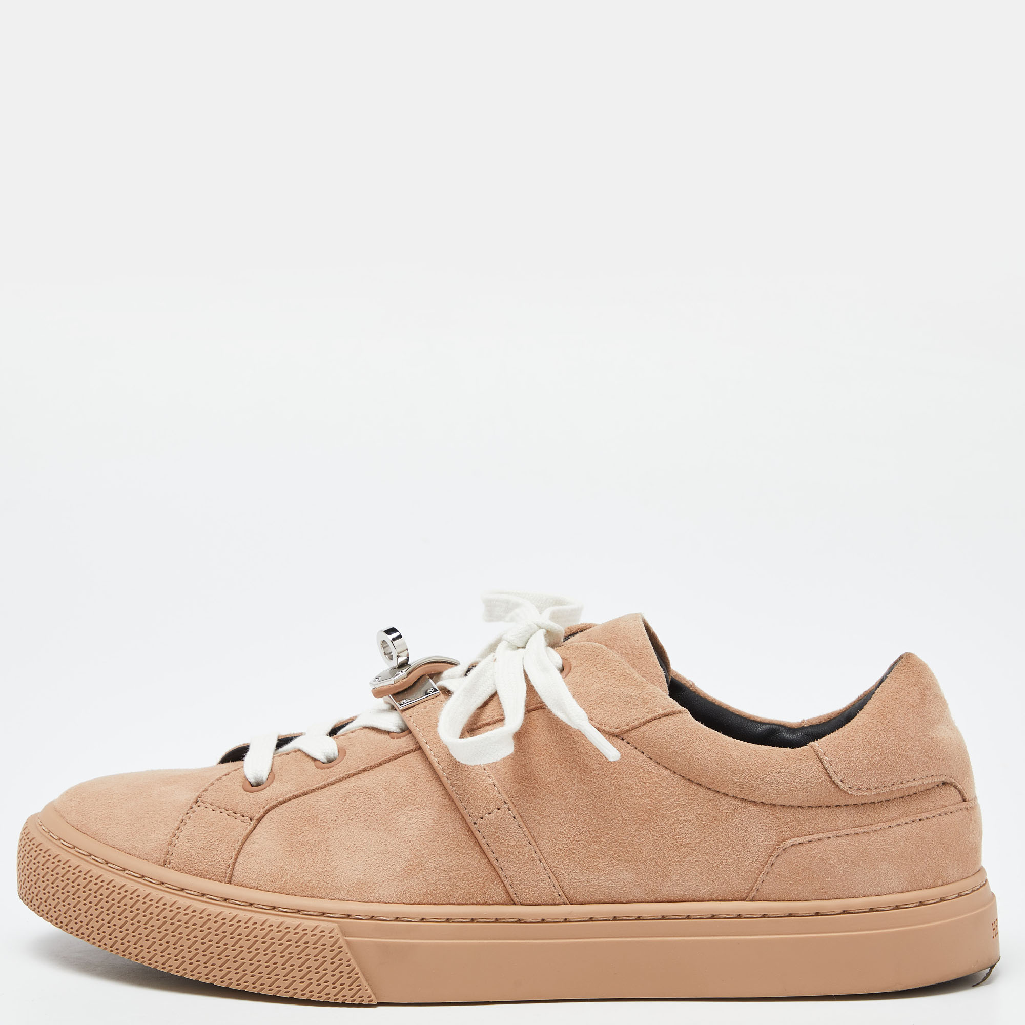 

Hermes Beige Suede Day Sneakers Size