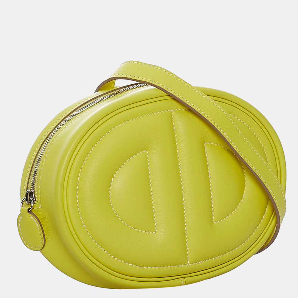

Hermes Yellow Swift In The Loop Belt Bag