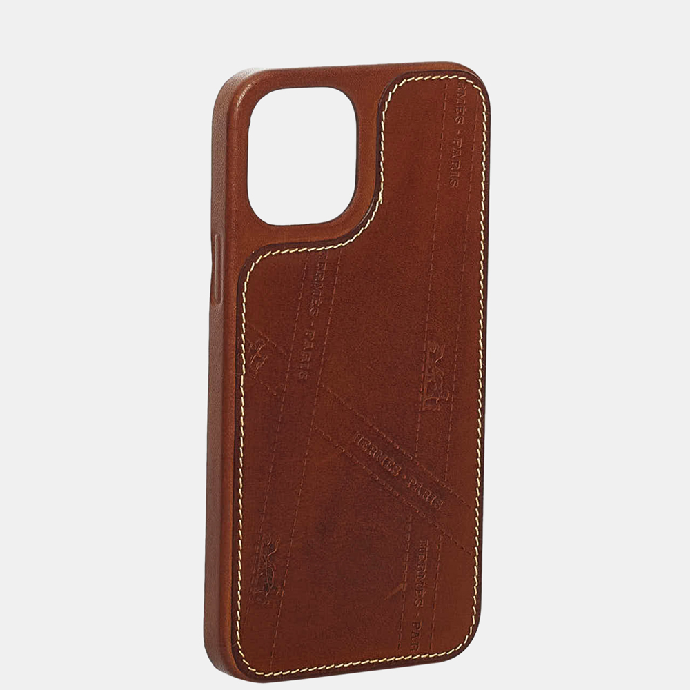 

Hermes Brown Bolduc iPhone12 Case