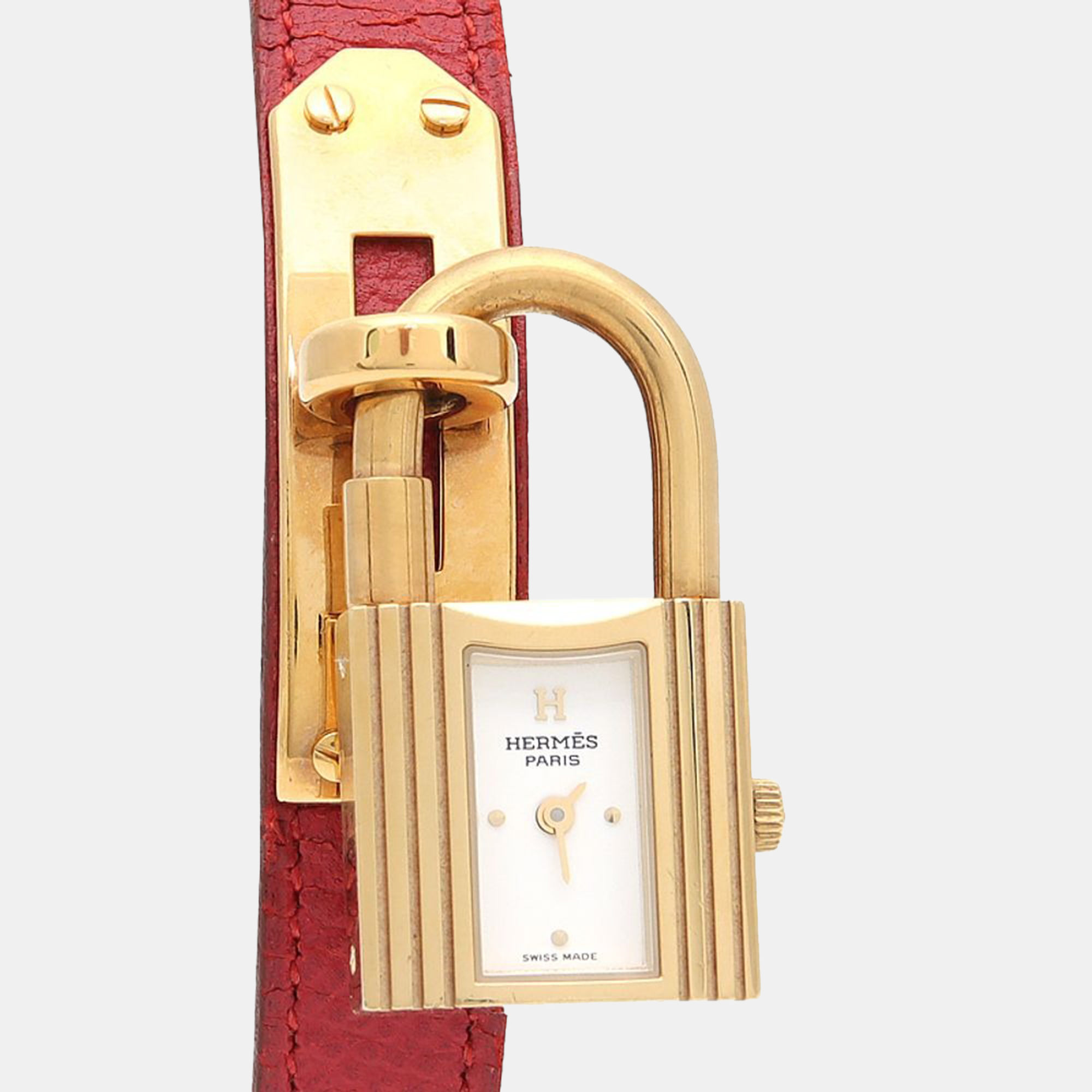 

Hermes Kelly Quartz Stainless Steel Women's Wristwatch 20 mm, White