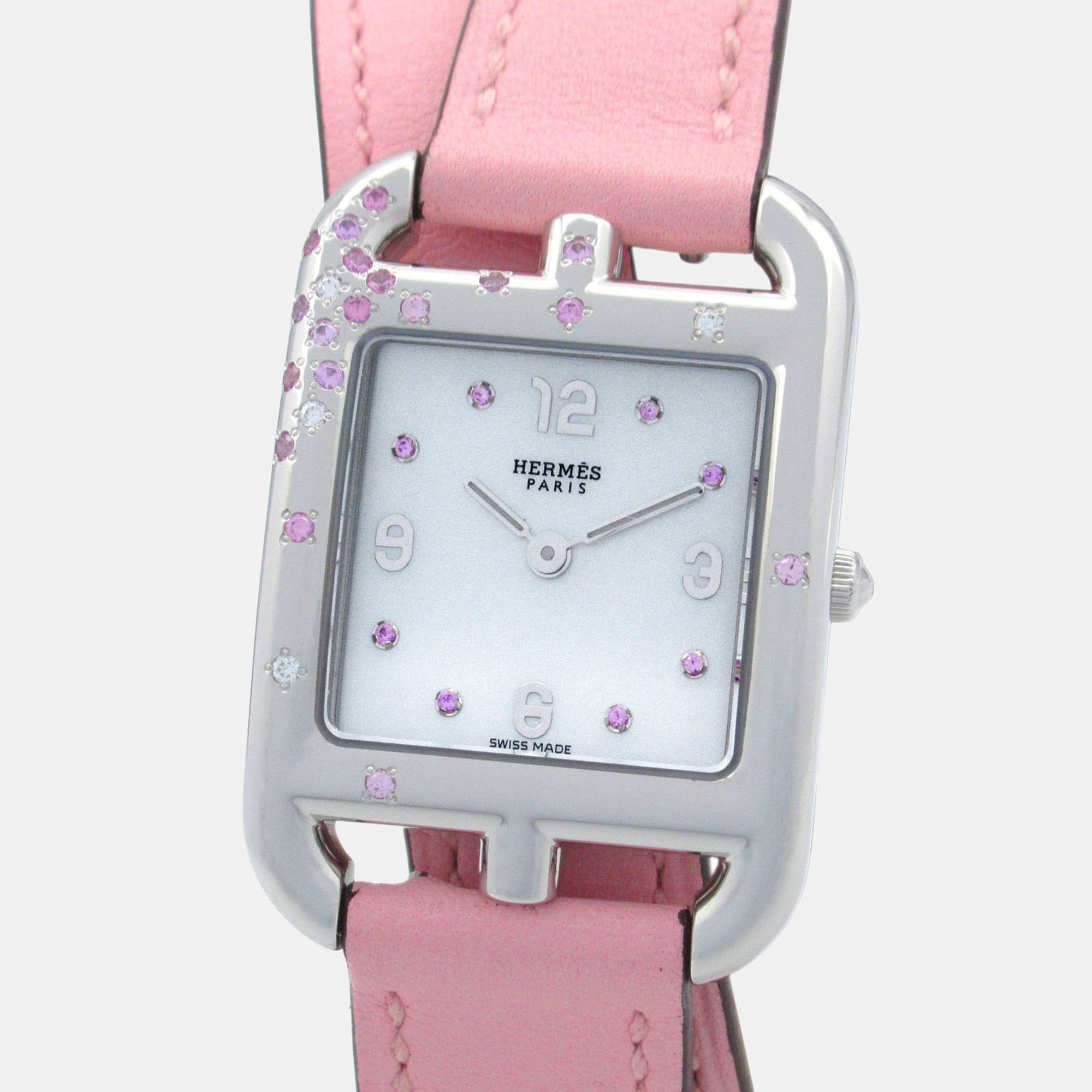 

Hermes Cape Cod CC1.233 Quartz White Stainless Steel Women's Wristwatch 23 mm