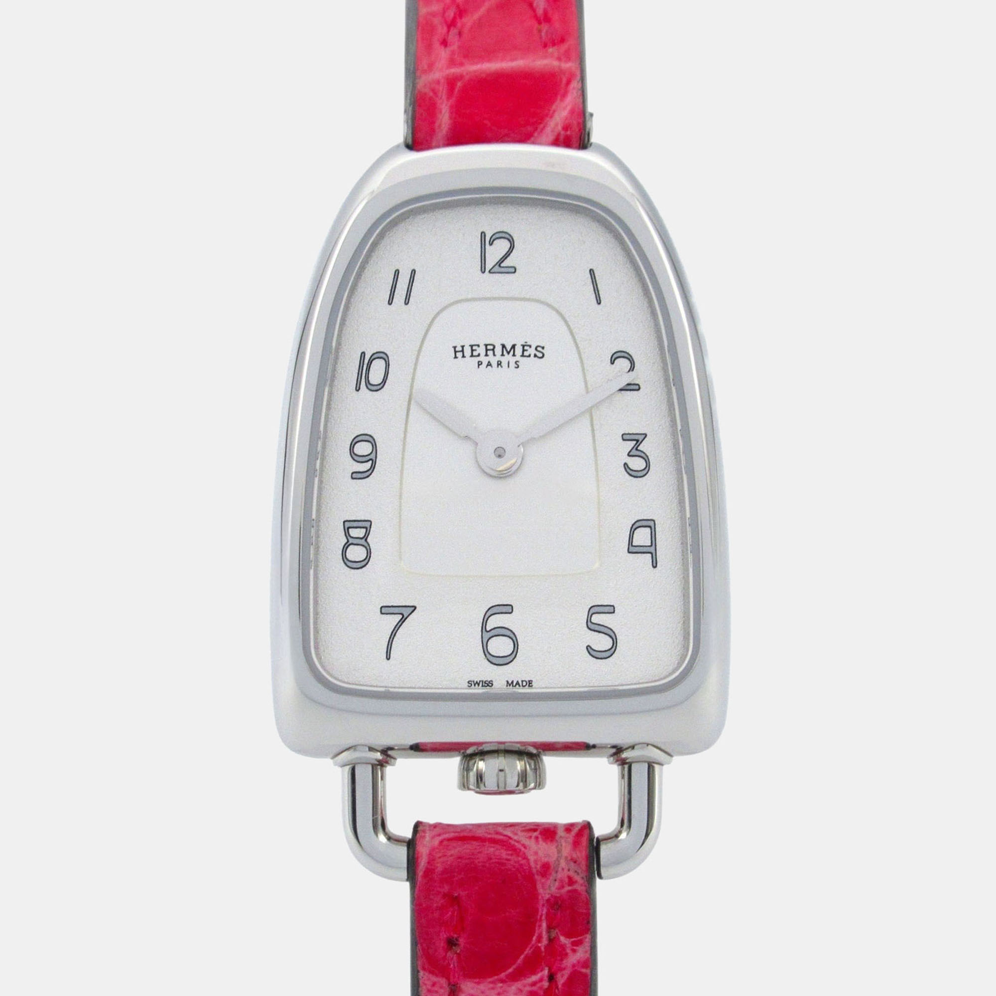 

Hermes Galop GA1.110 Quartz Silver Stainless Steel Women's Wristwatch 20 mm