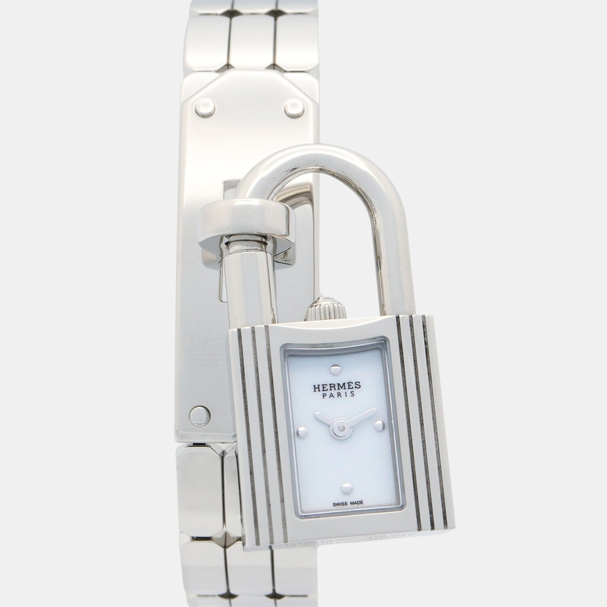 

Hermes Kelly W056304WW00 Quartz White Stainless Steel Women's Wristwatch 16 mm