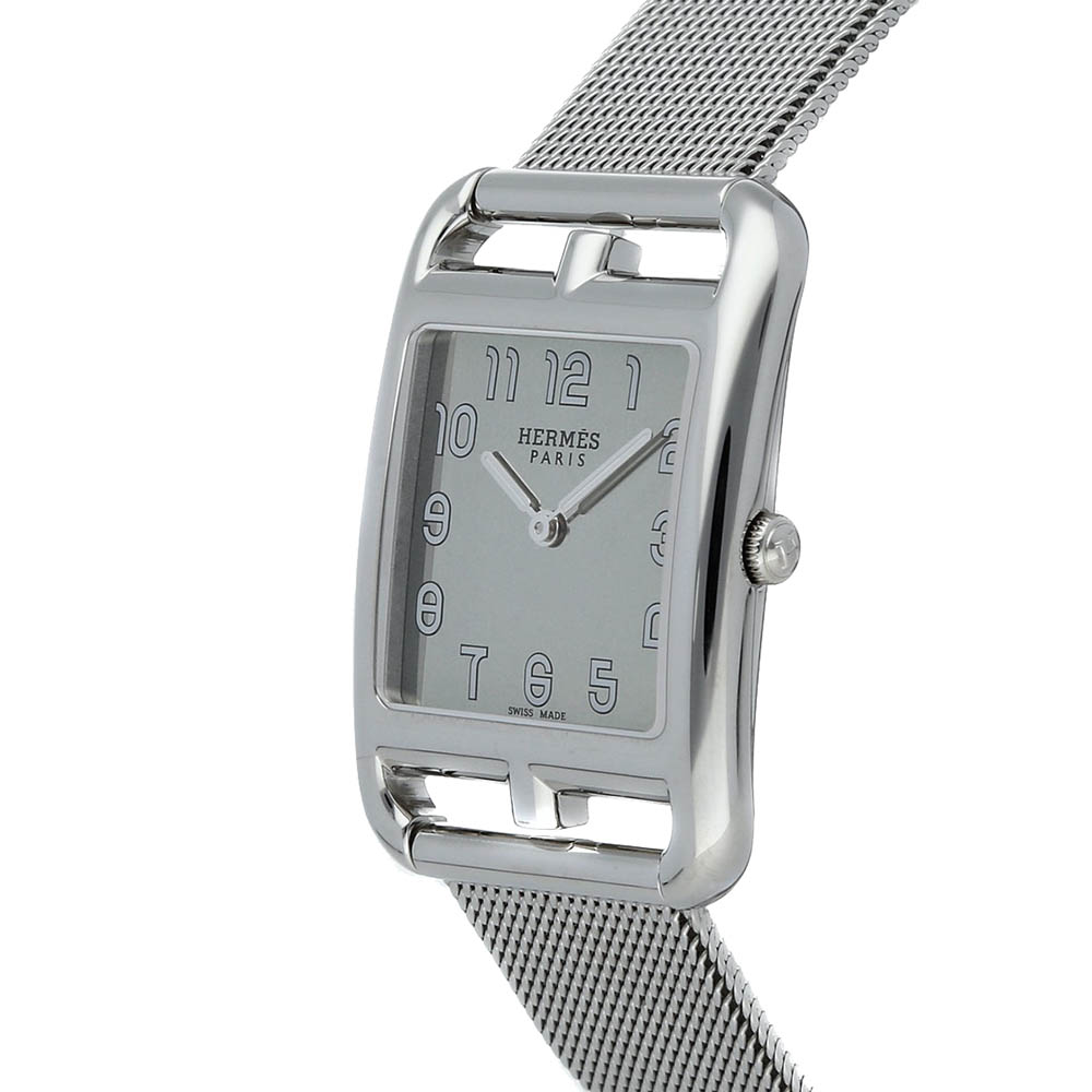 

Hermes Silver Stainless Steel Cape Cod W045235WW00 Women's Wristwatch