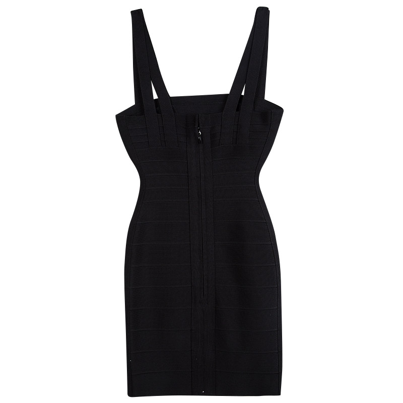 

Herve Leger Black Zinnia Bandage Dress