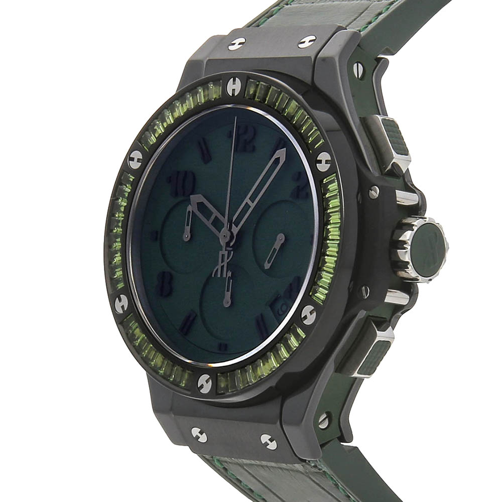 

Hublot Green Sapphire Ceramic Big Bang Tutti Frutti Chronograph