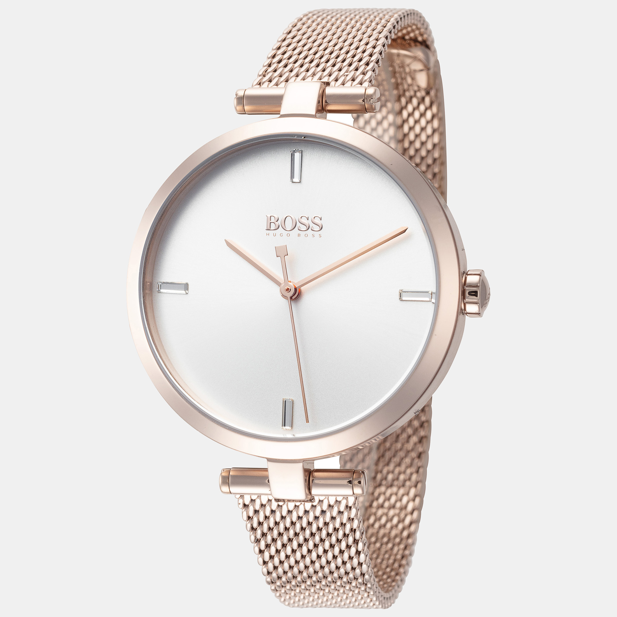 

Hugo Boss Women's 1502589 Majesty  Quartz Watch, Silver