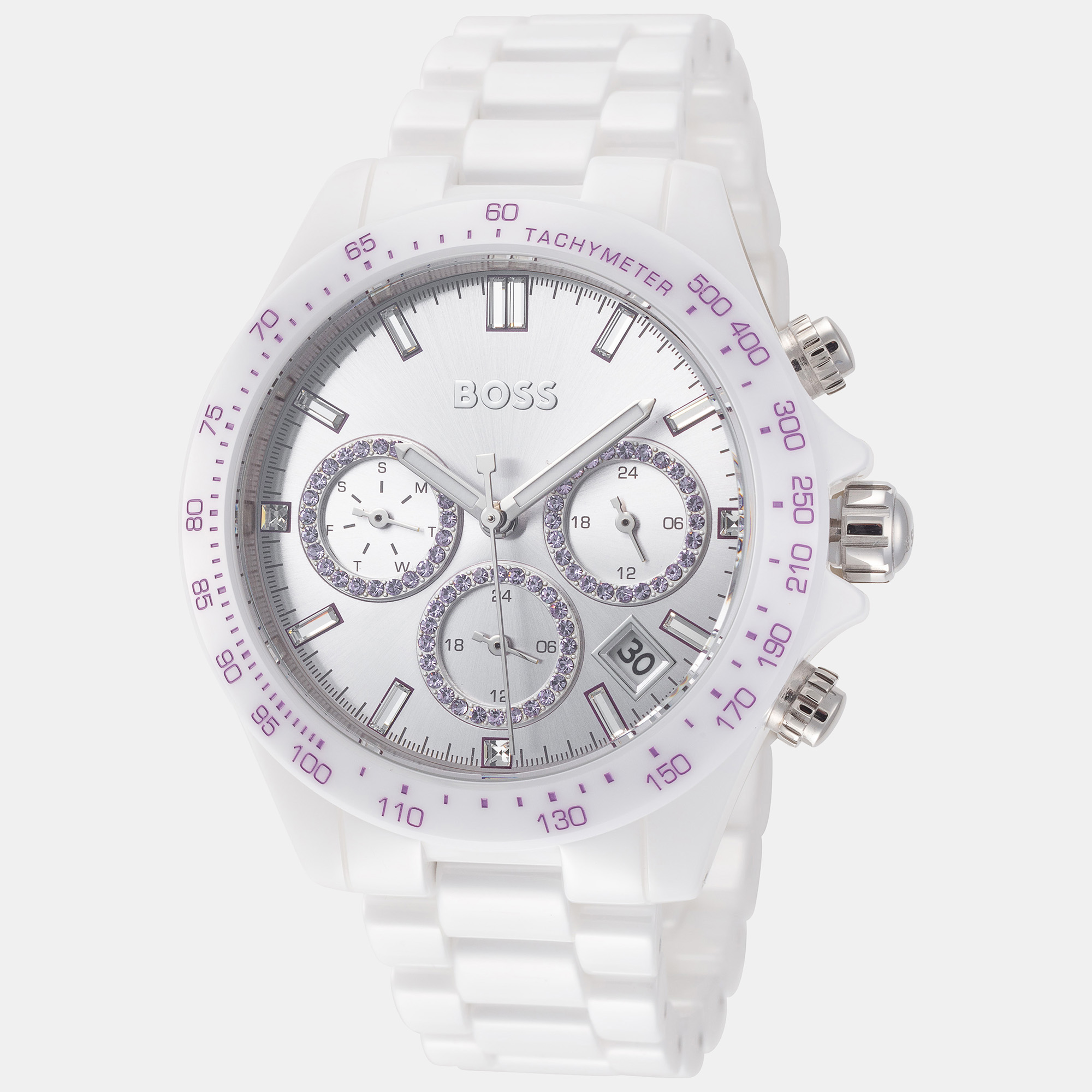 

Hugo Boss Women's 1502632 Novia  Quartz Watch, Silver
