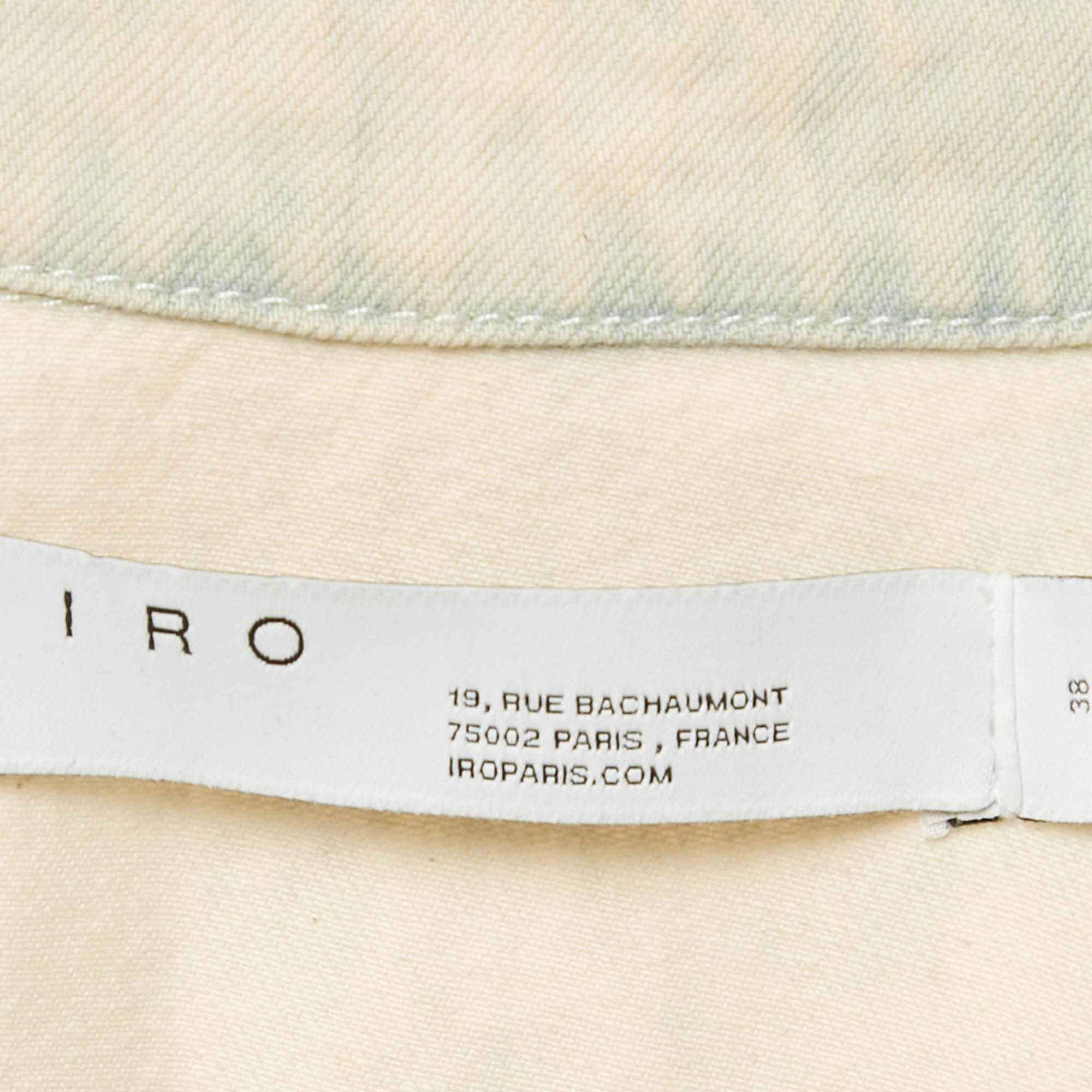 IRO Blue Denim Malas Shirt M - Bild 4 von 6