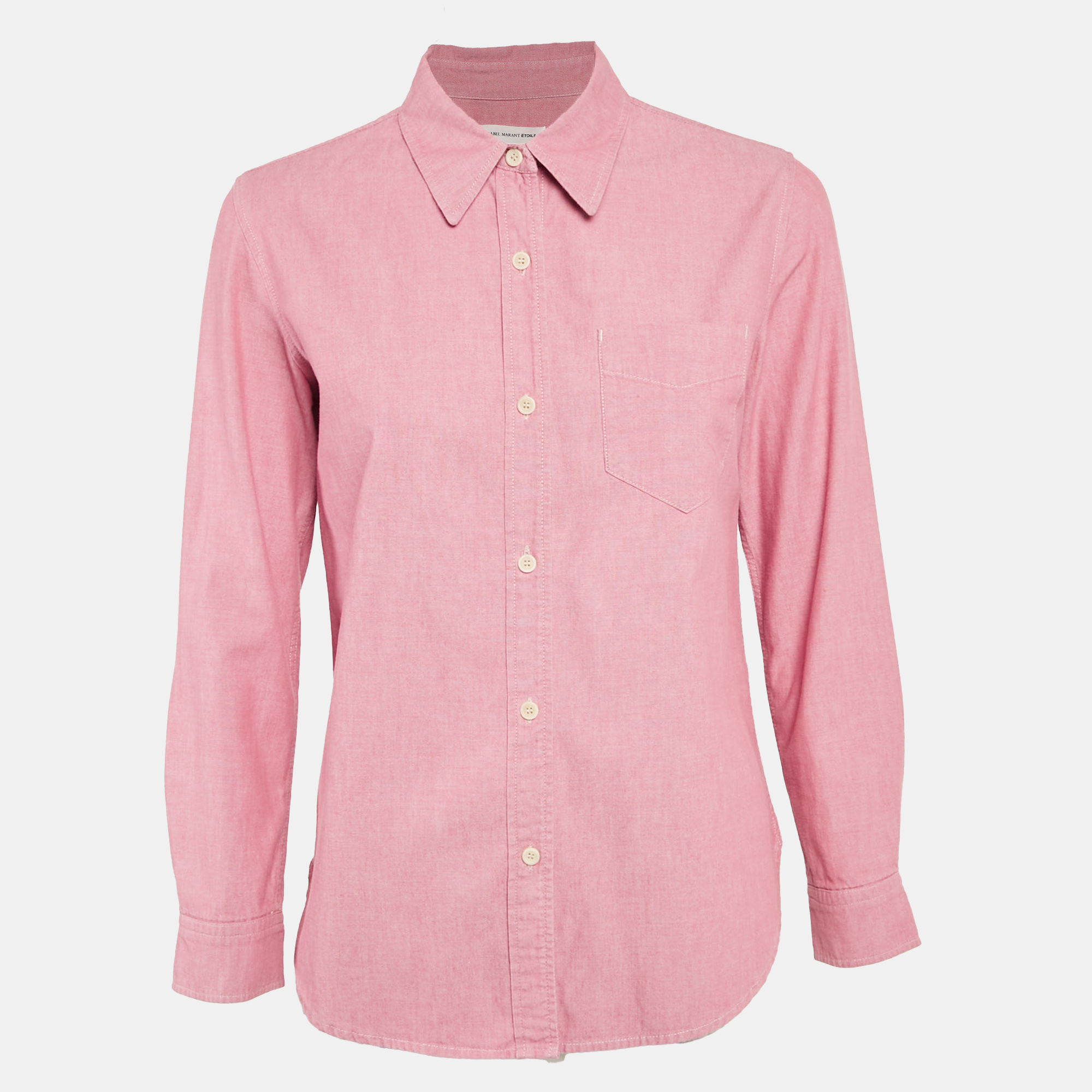 

Isabel Marant Etoile Pink Cotton Long Sleeve Shirt S