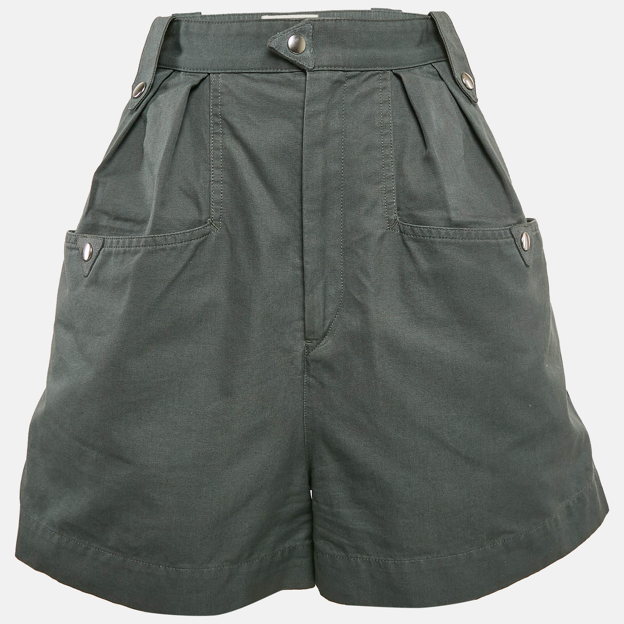 

Isabel Marant Etoile Green Cotton Shorts L