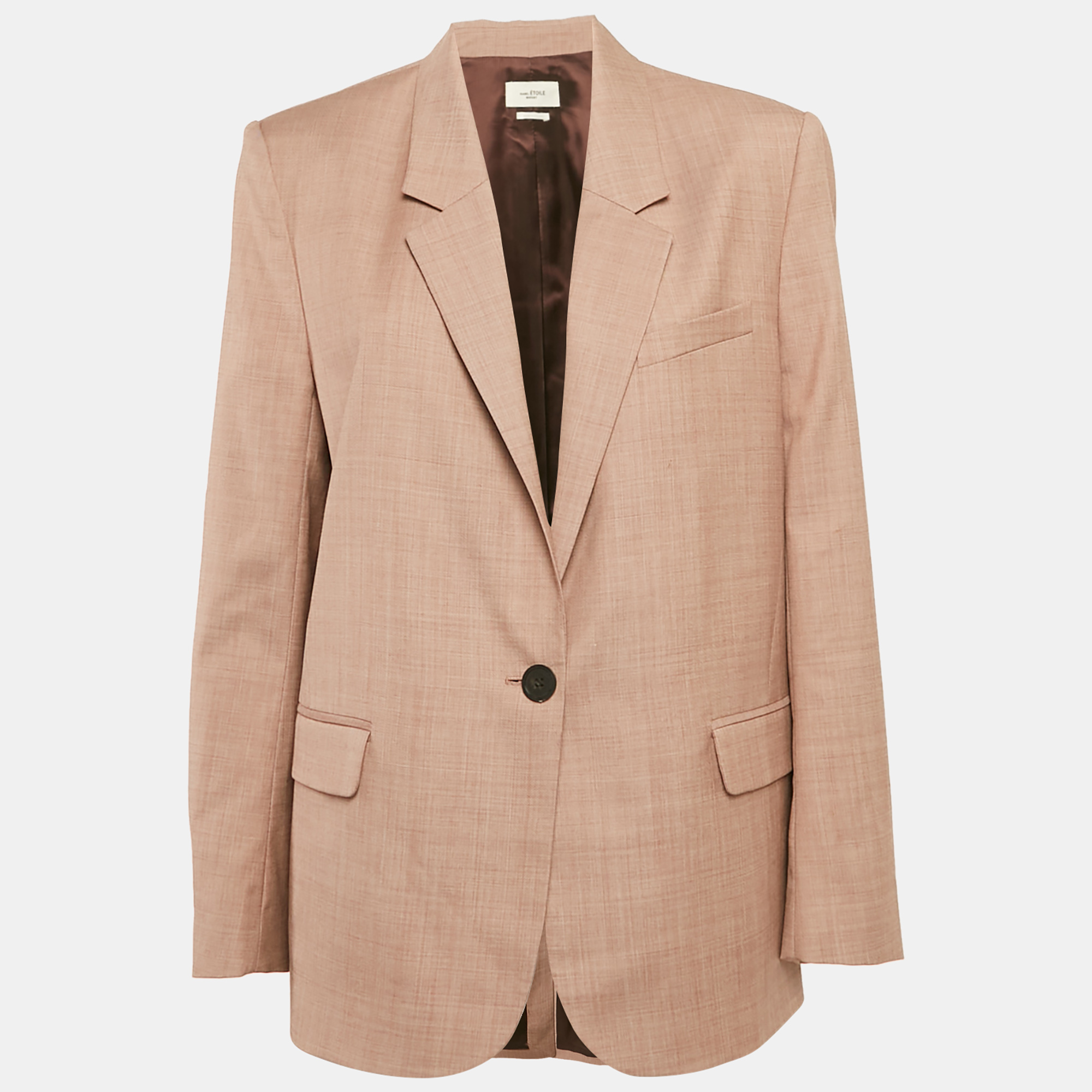 

Isabel Marant Etoile Pink Wool Single Breasted Blazer M