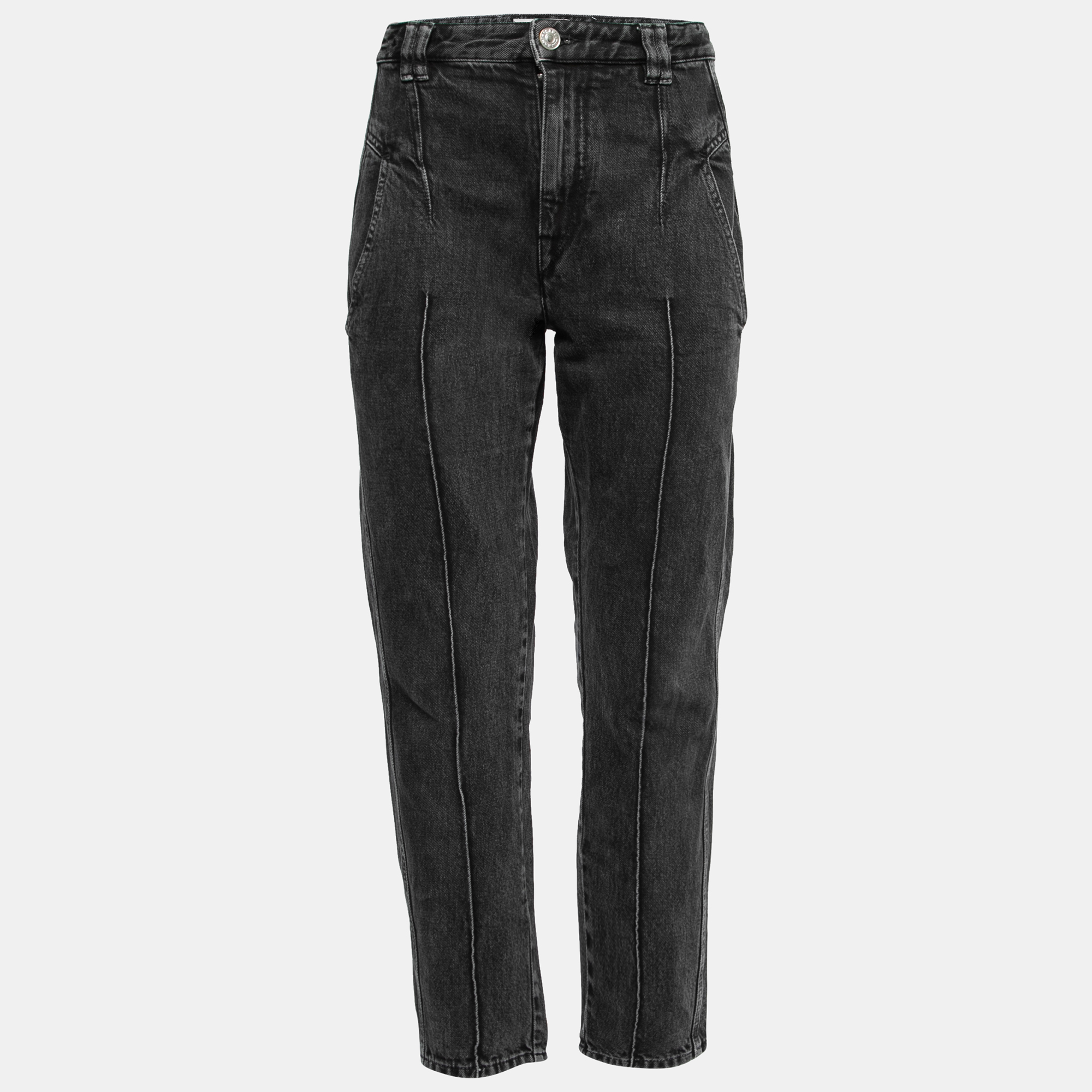 

Isabel Marant Etoile Grey Distressed Denim Jeans  Waist 32
