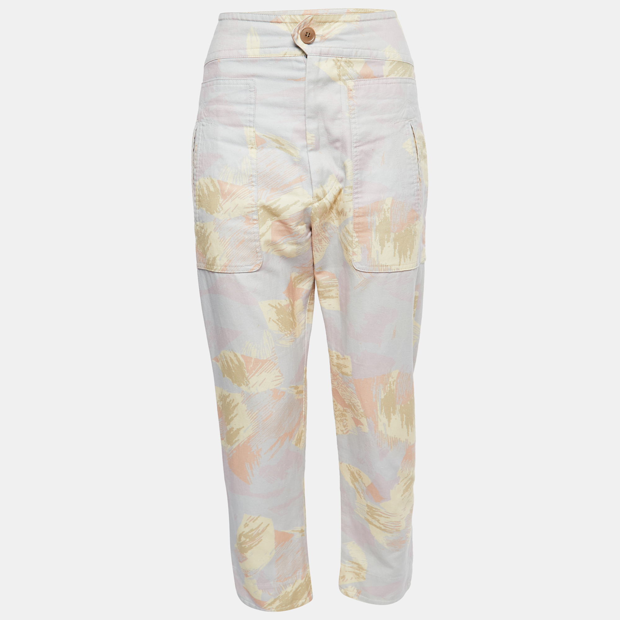 

Isabel Marant Etoile Multicolor Printed Denim Raluni Jeans  Waist 28