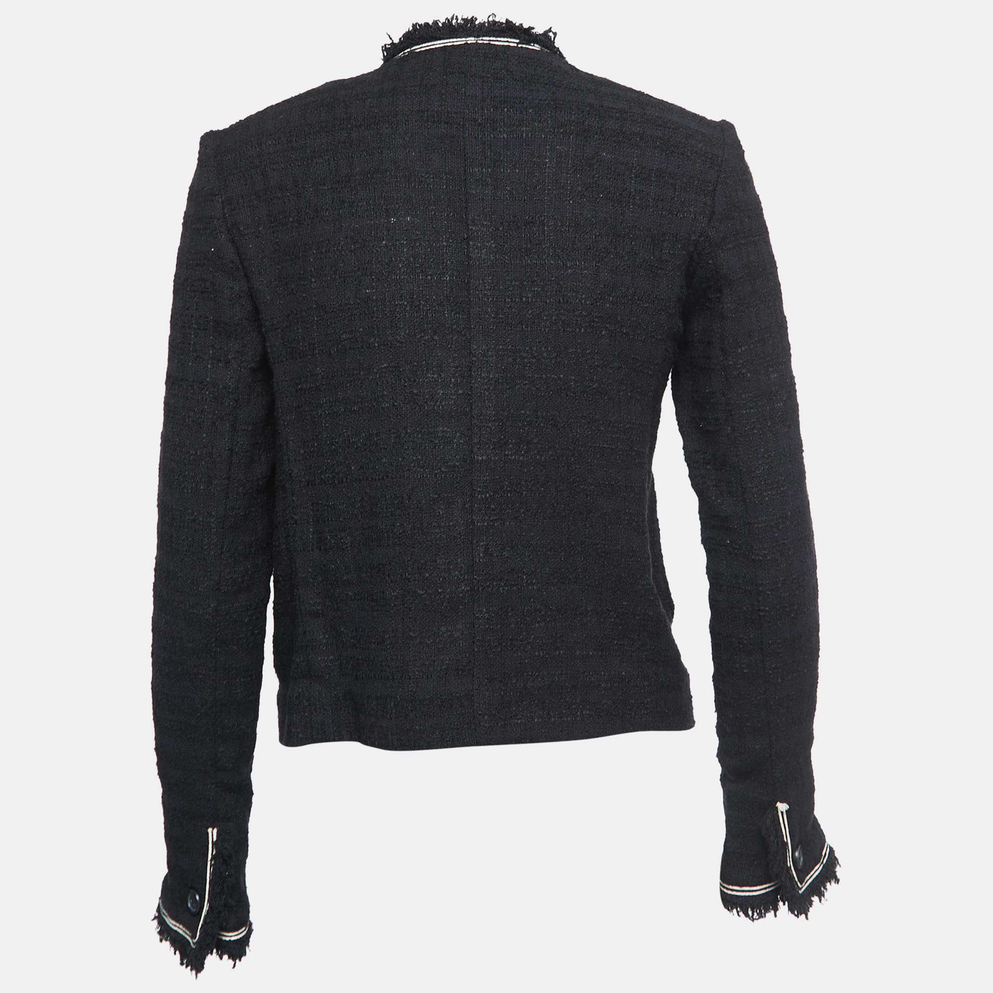 

Isabel Marant Etoile Black Tweed Jacket