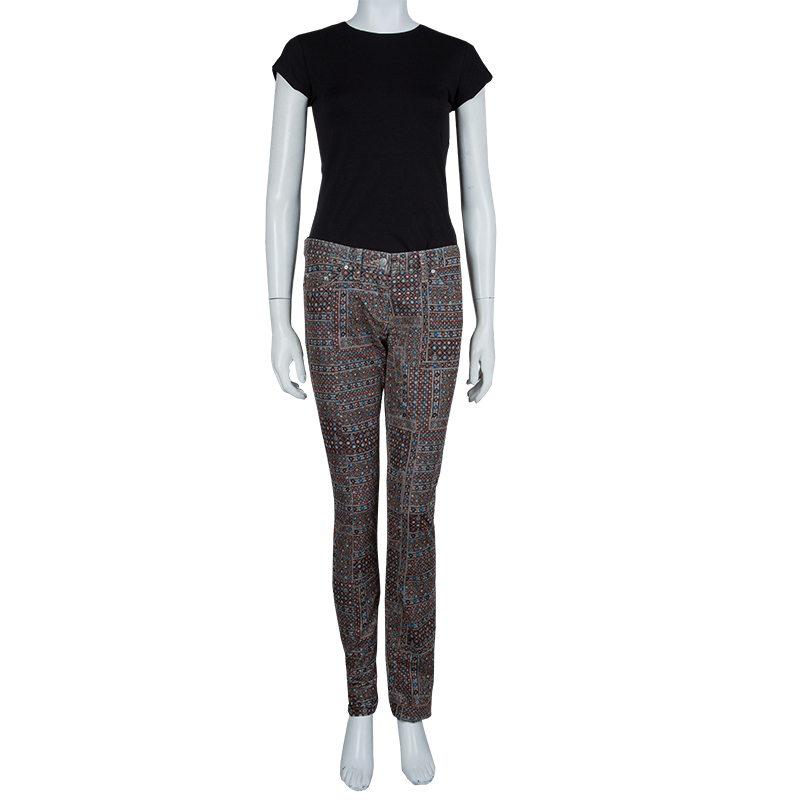 

Isabel Marant Etoile Multicolor Printed Corduroy Pants