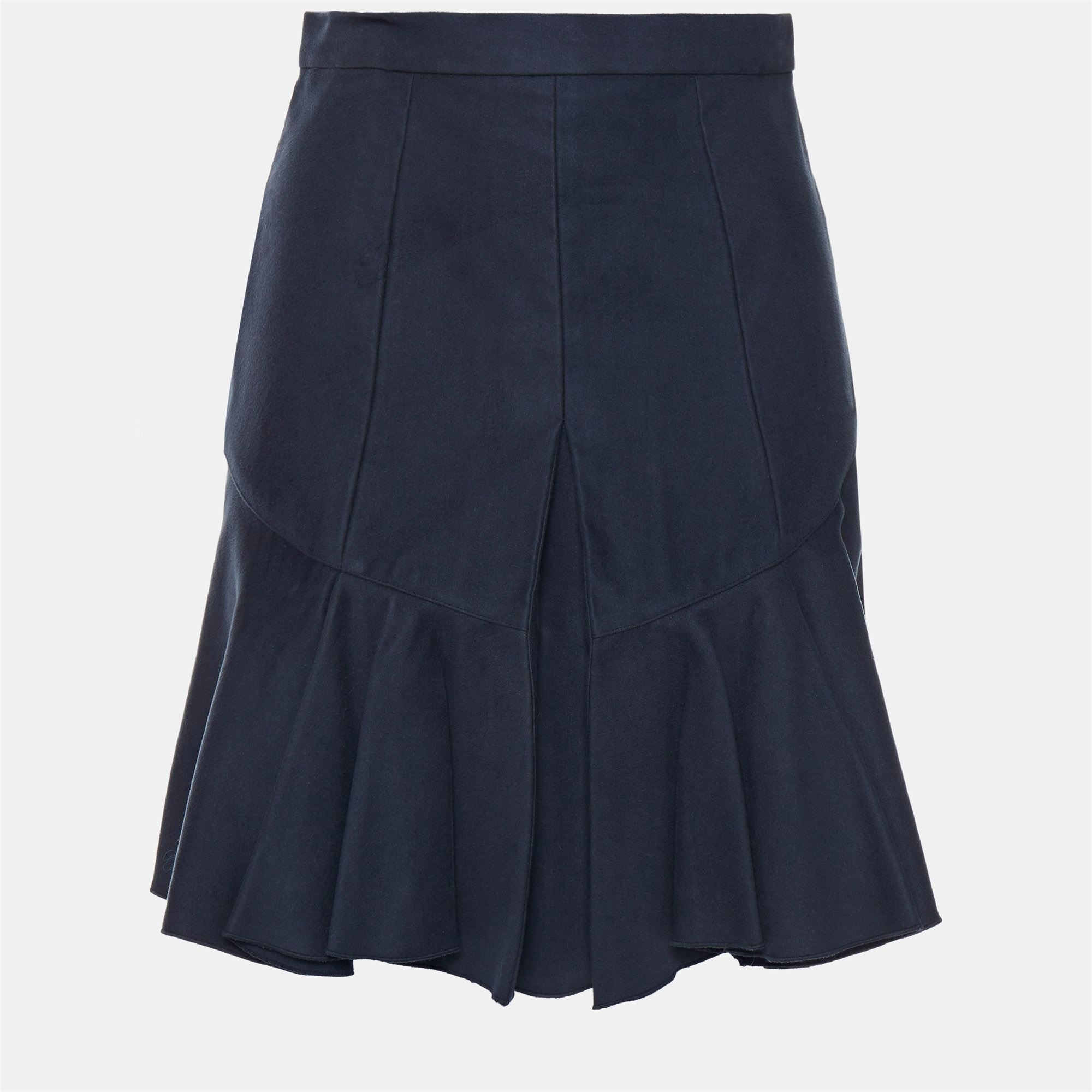 Pre-owned Isabel Marant Blue Alcantara Skirt Size 40
