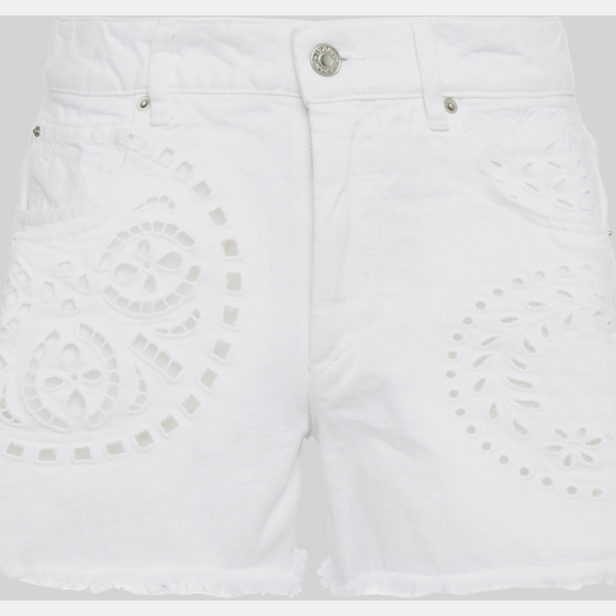 Pre-owned Isabel Marant Cotton Shorts 36 In White
