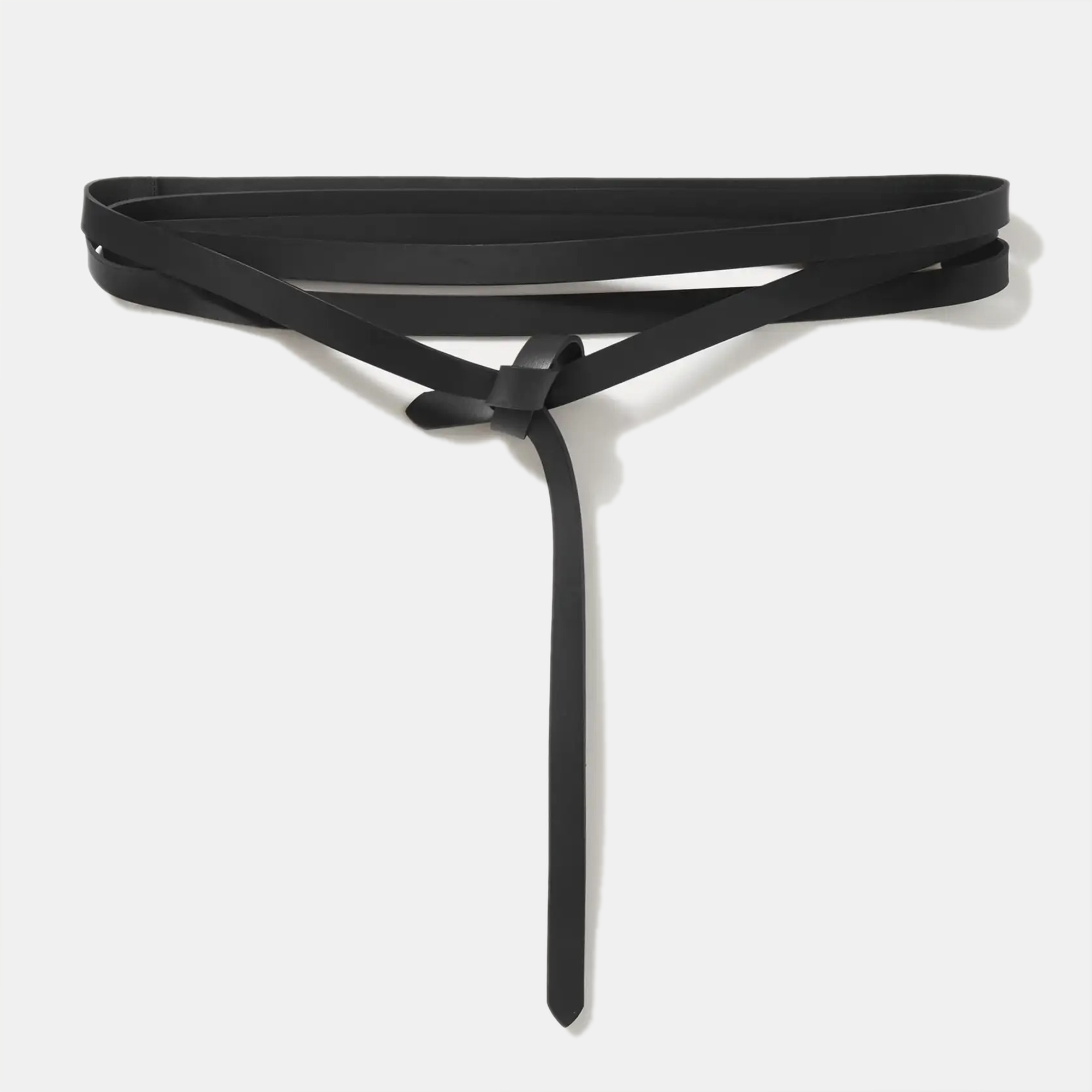 

Isabel Marant Lonny Waist Belt Black Leather