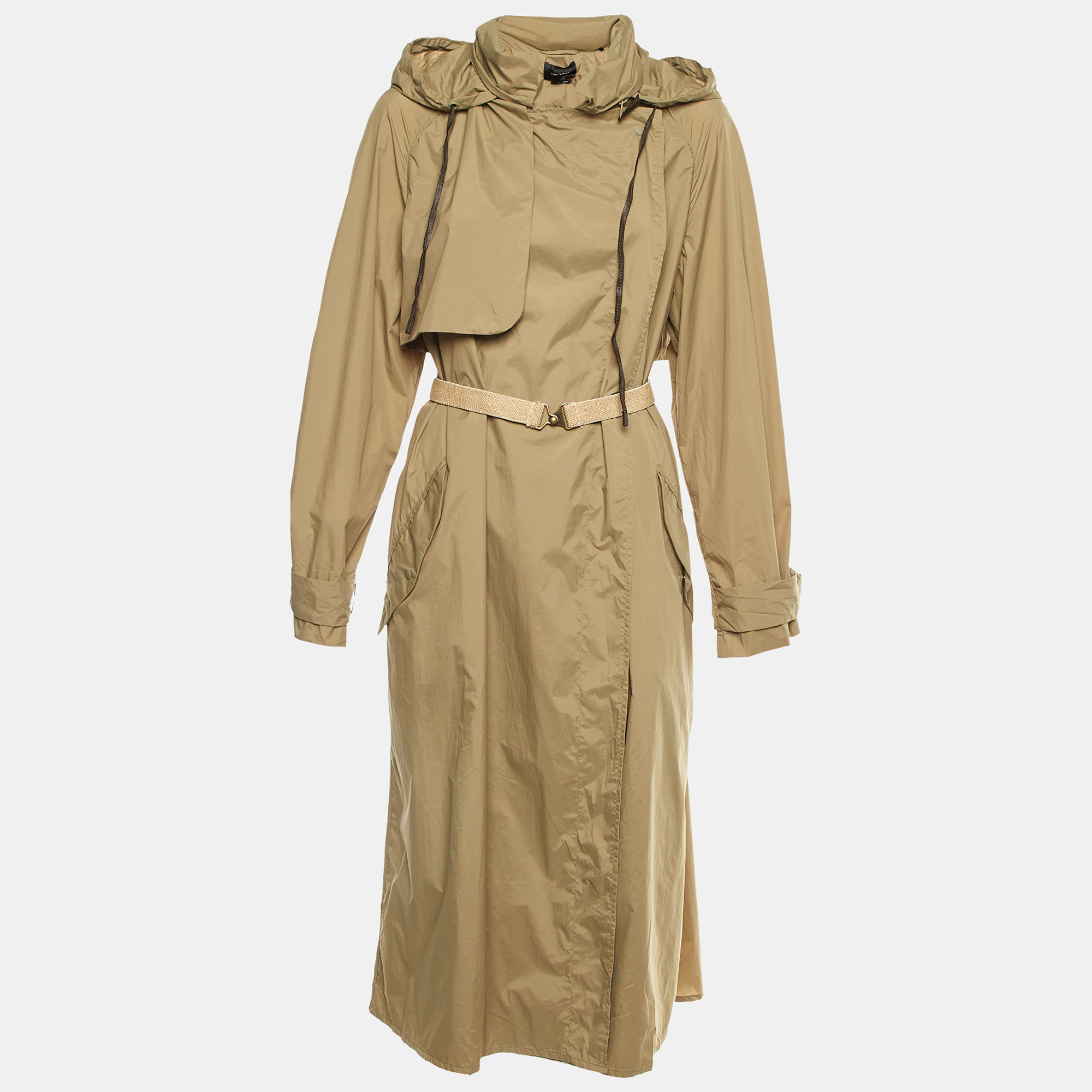 

Isabel Marant Brown Nylon Dracen Rain Coat M