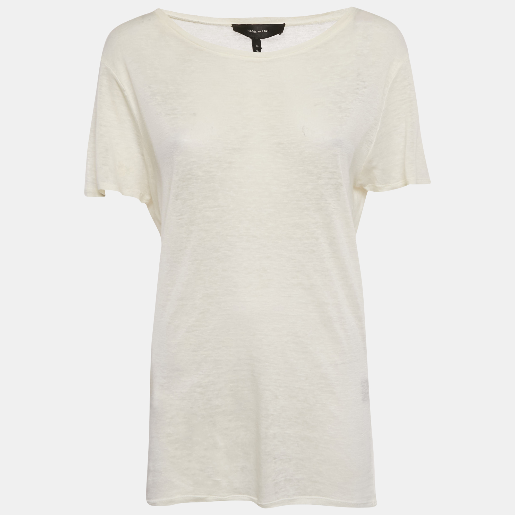 Pre-owned Isabel Marant Off-white Jersey T-shirt M