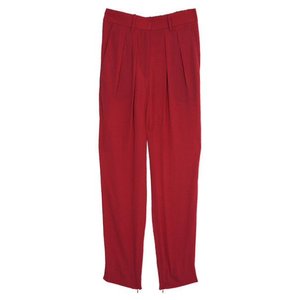 Isabel Marant Kessy Crepe Tapered Pants S