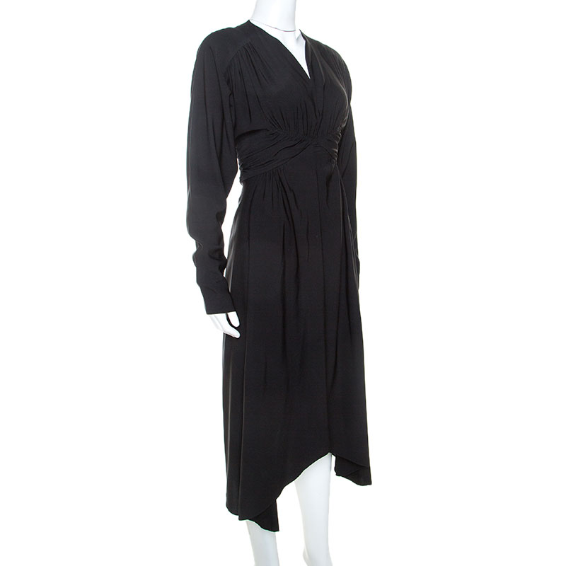 

Isabel Marant Black Crepe Tamara Dress