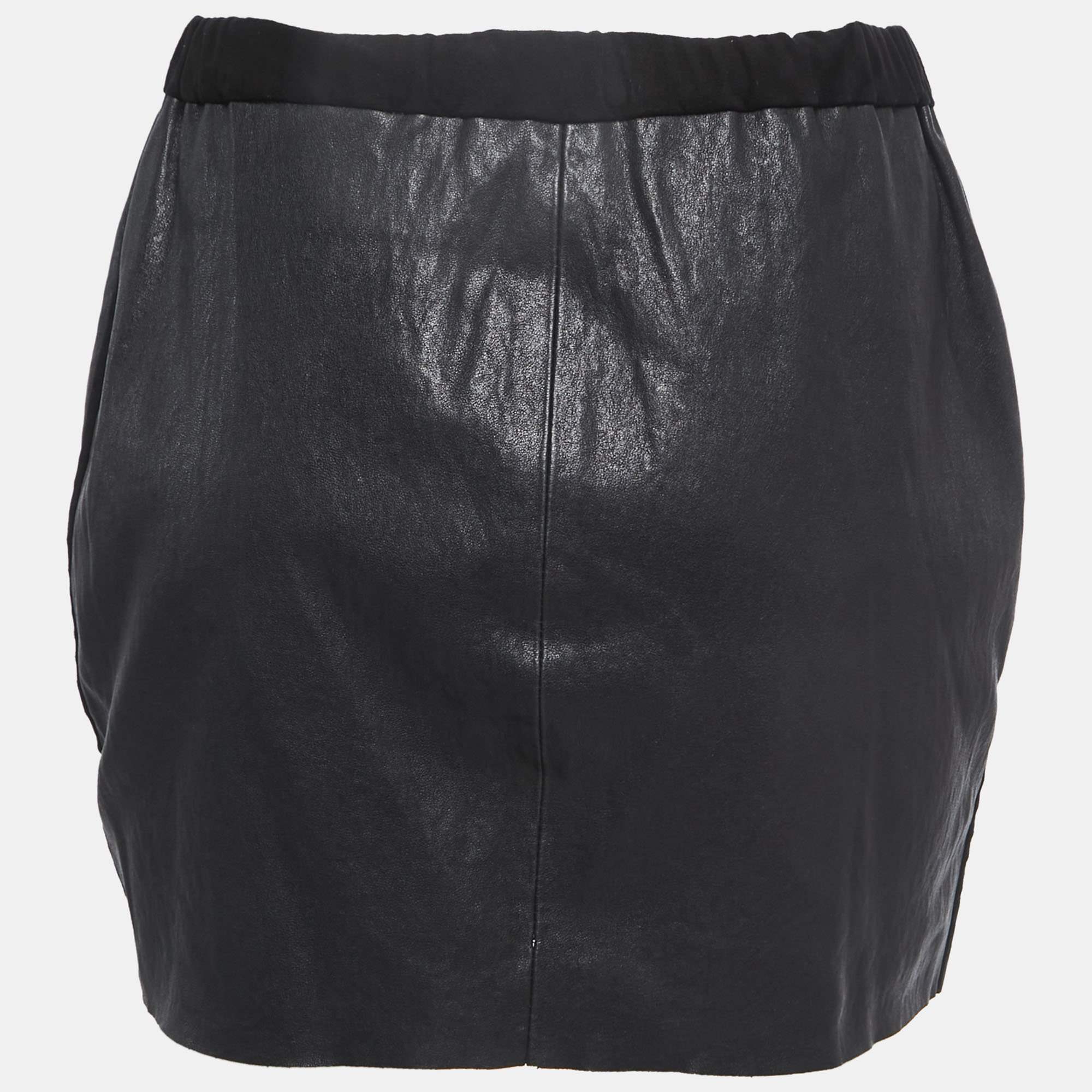

Isabel Marant Black Leather Mini Skirt