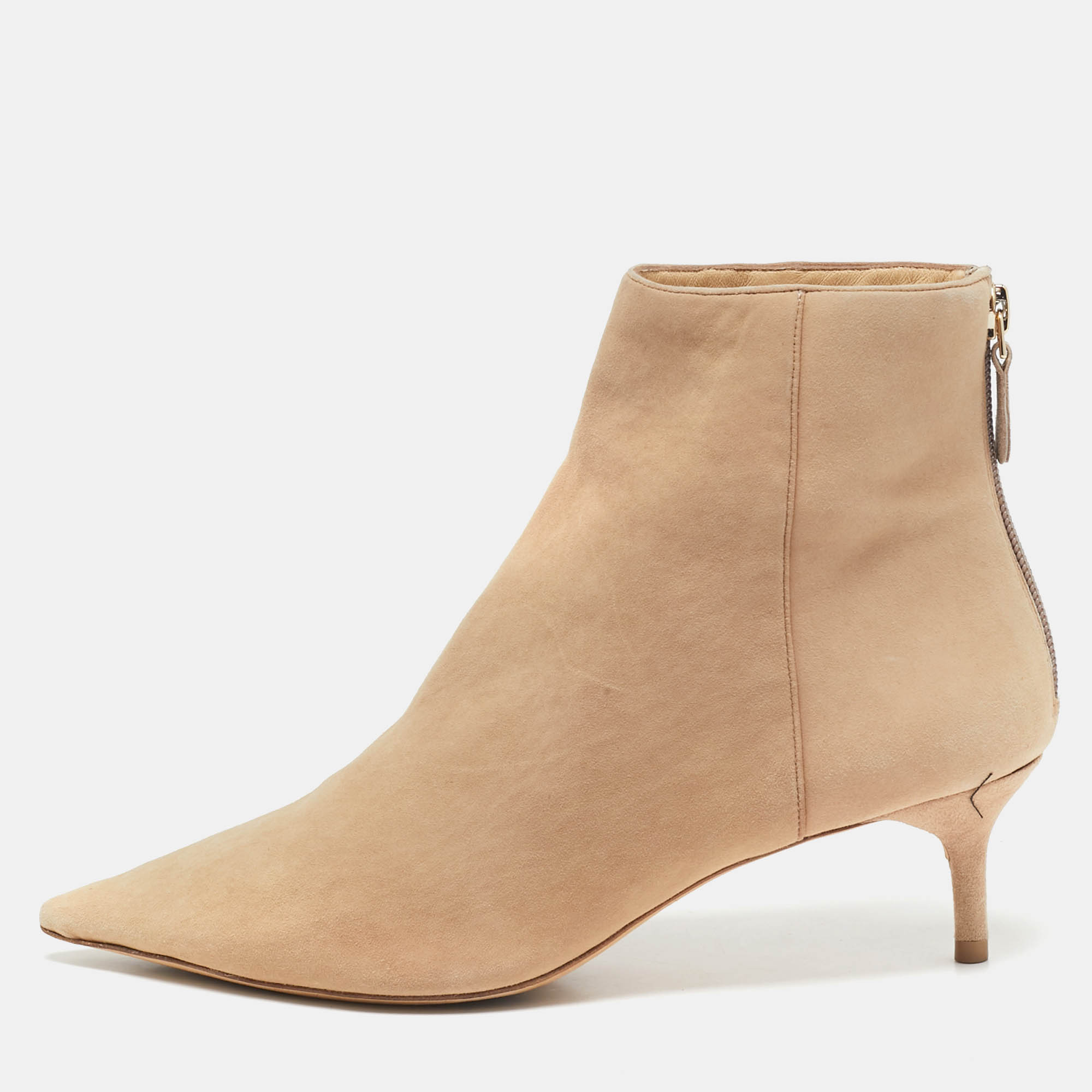 

Isabel Marant Beige Suede Ankle Length Boots Size