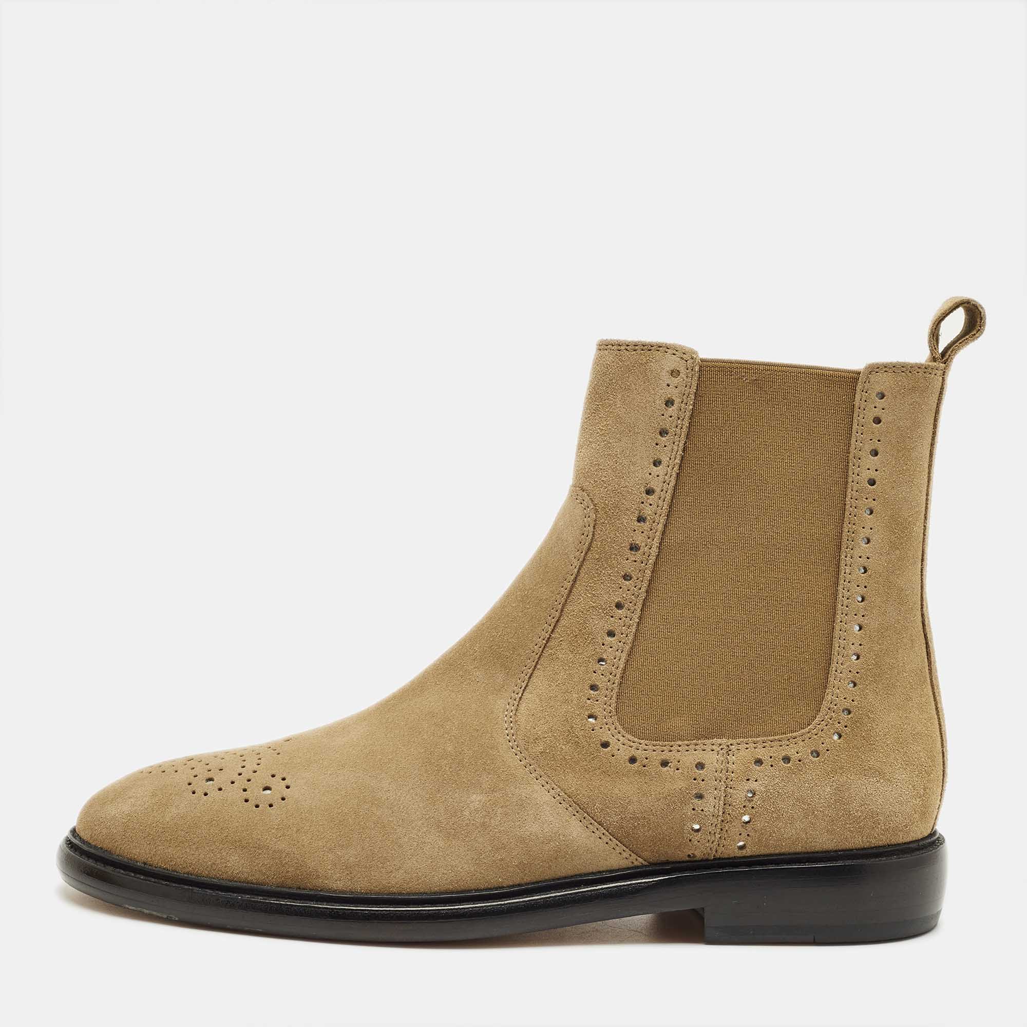 

Isabel Marant Brown Suede Chelsea Boots Size