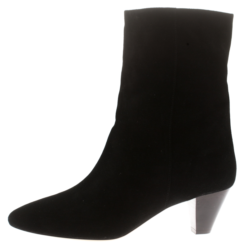 

Isabel Marant Black Suede Ankle Boots Size