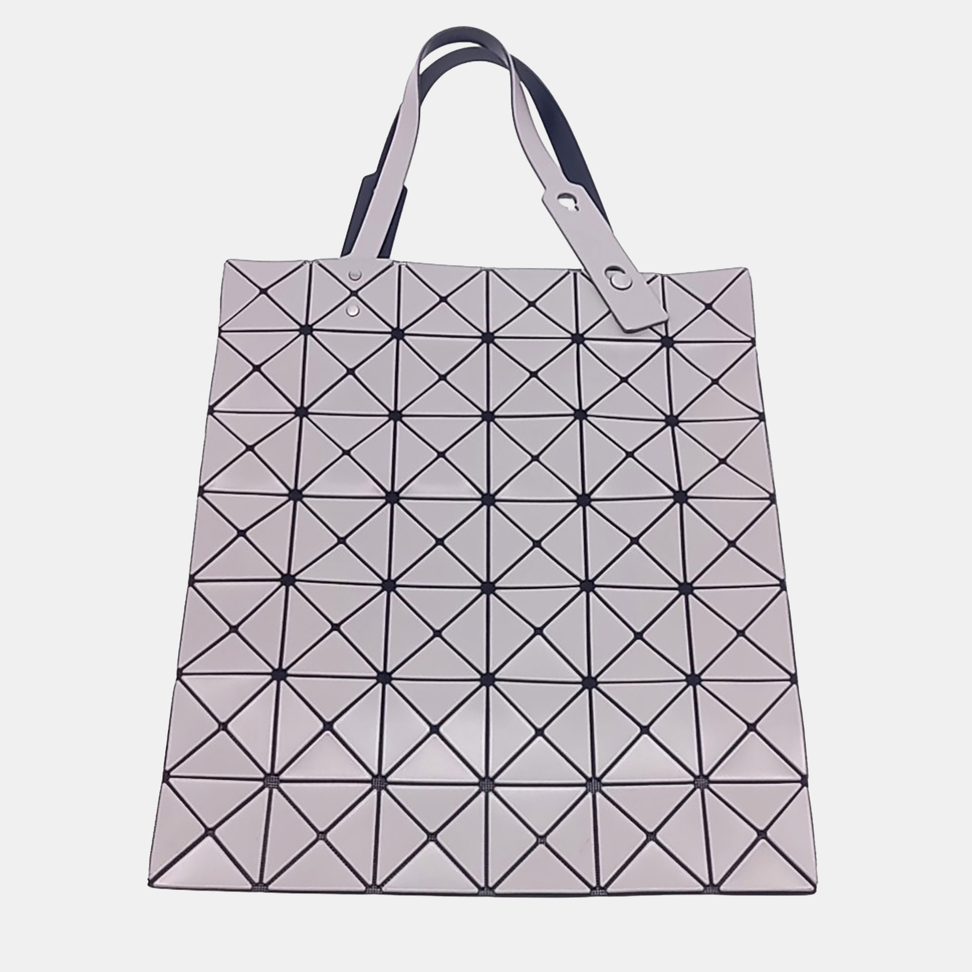 

Issey Miyake Silver Mesh and PVC Silver Bao Bao Tote bag