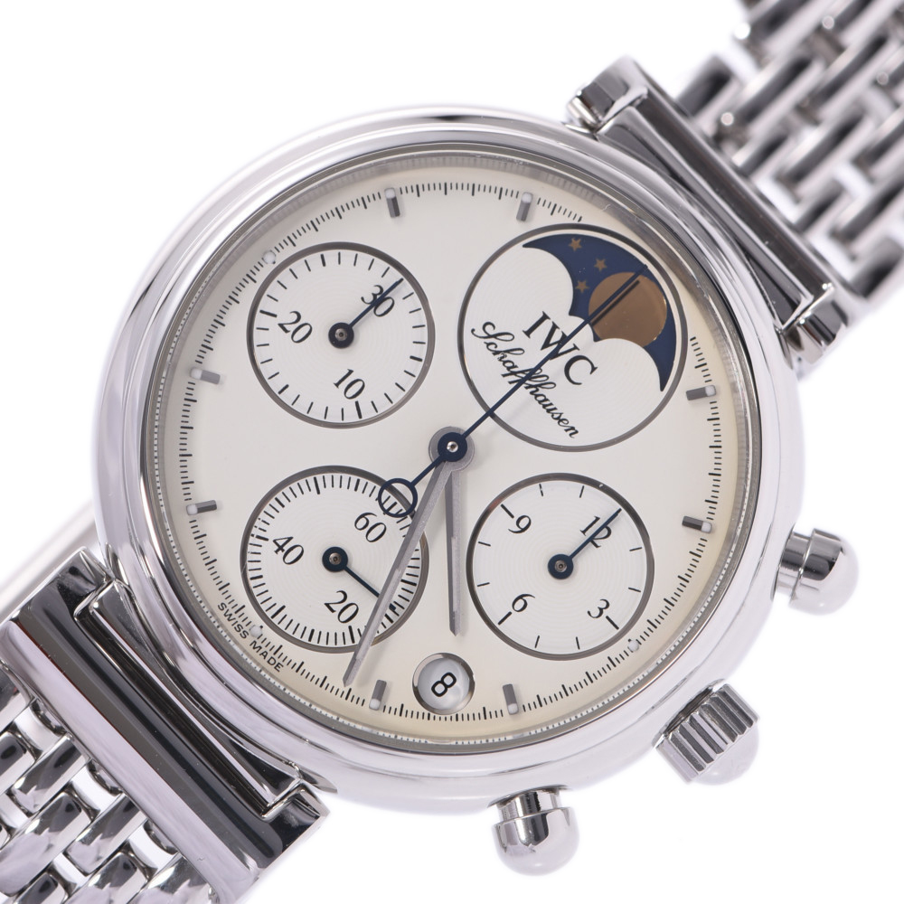 

IWC White Stainless Steel Little Da Vinci