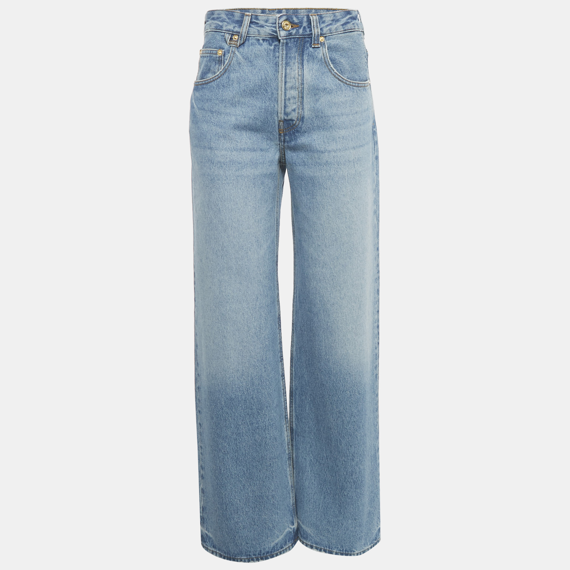

Jacquemus Blue Denim The Wide de-Nîmes JeansS Waist 25"