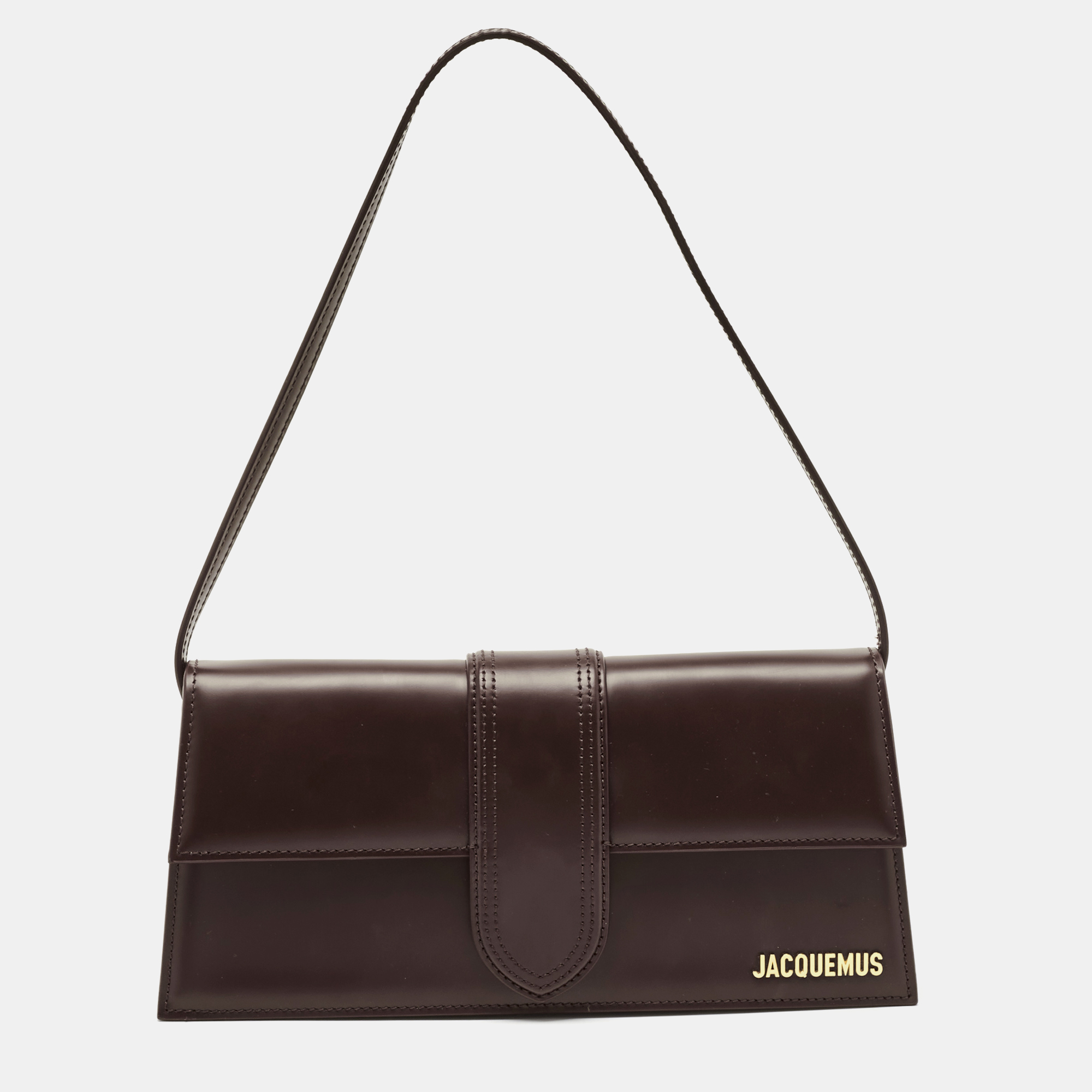 

Jacquemus Brown Leather Le Bambino Long Shoulder Bag