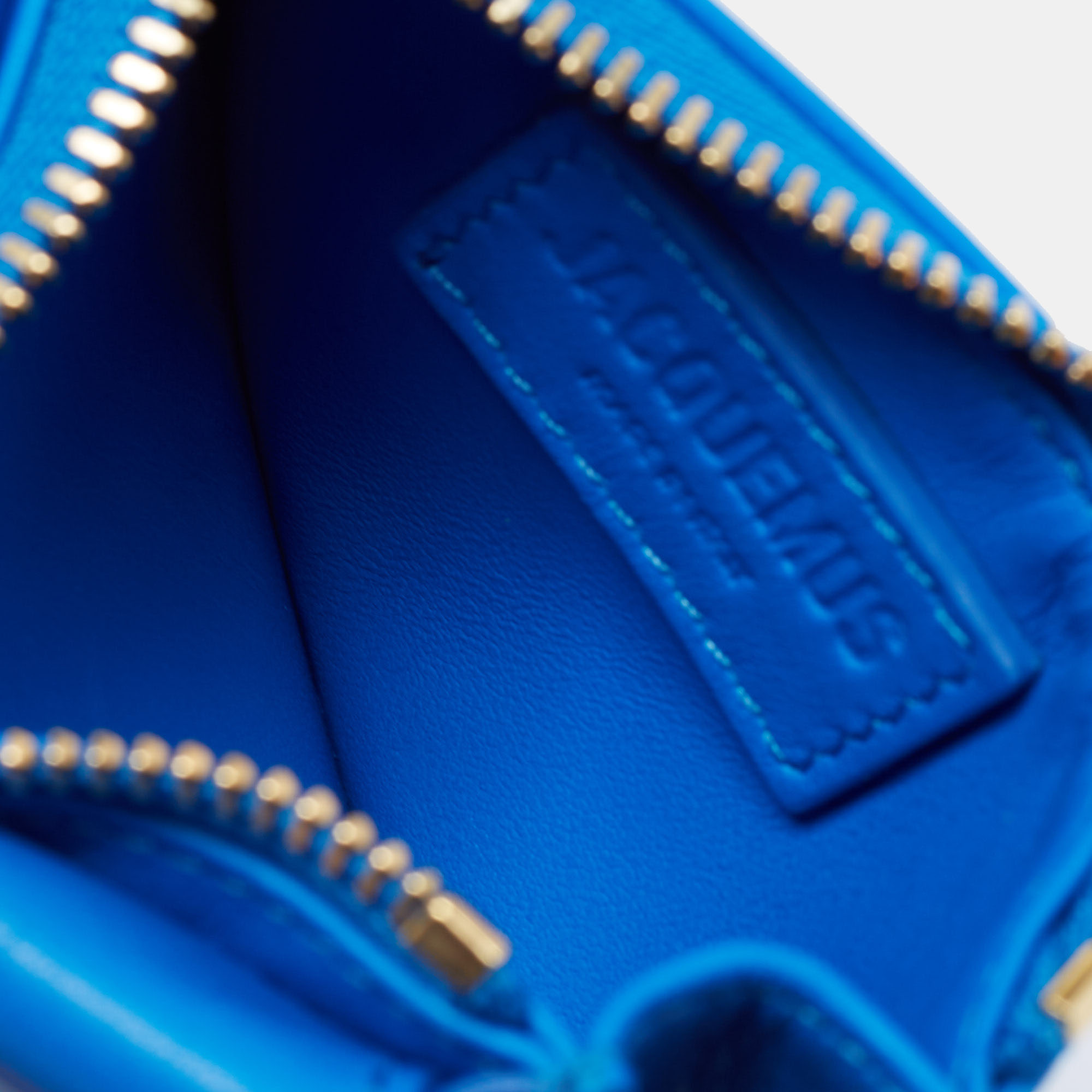 

Jacquemus Blue Leather Le Pichoto Wallet