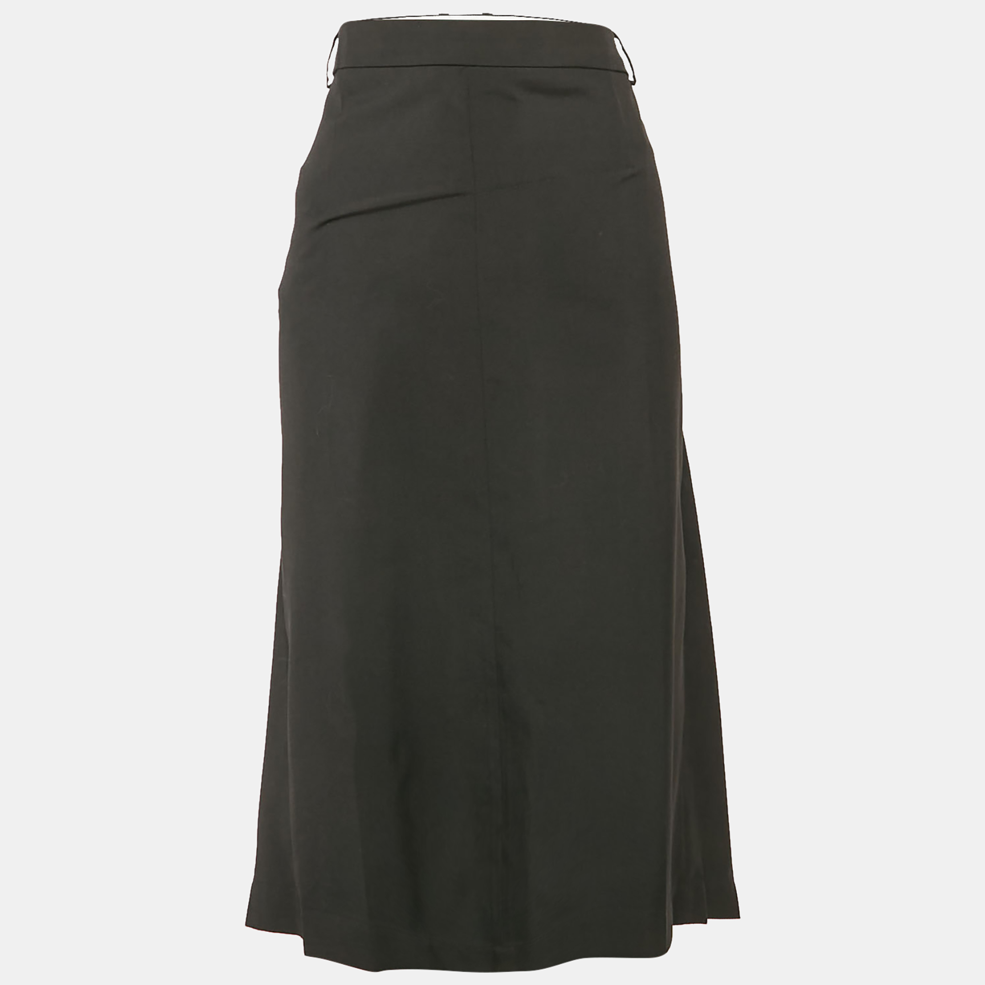 

Jacquemus Black Virgin Wool La Jupe Vela Midi Skirt XXL