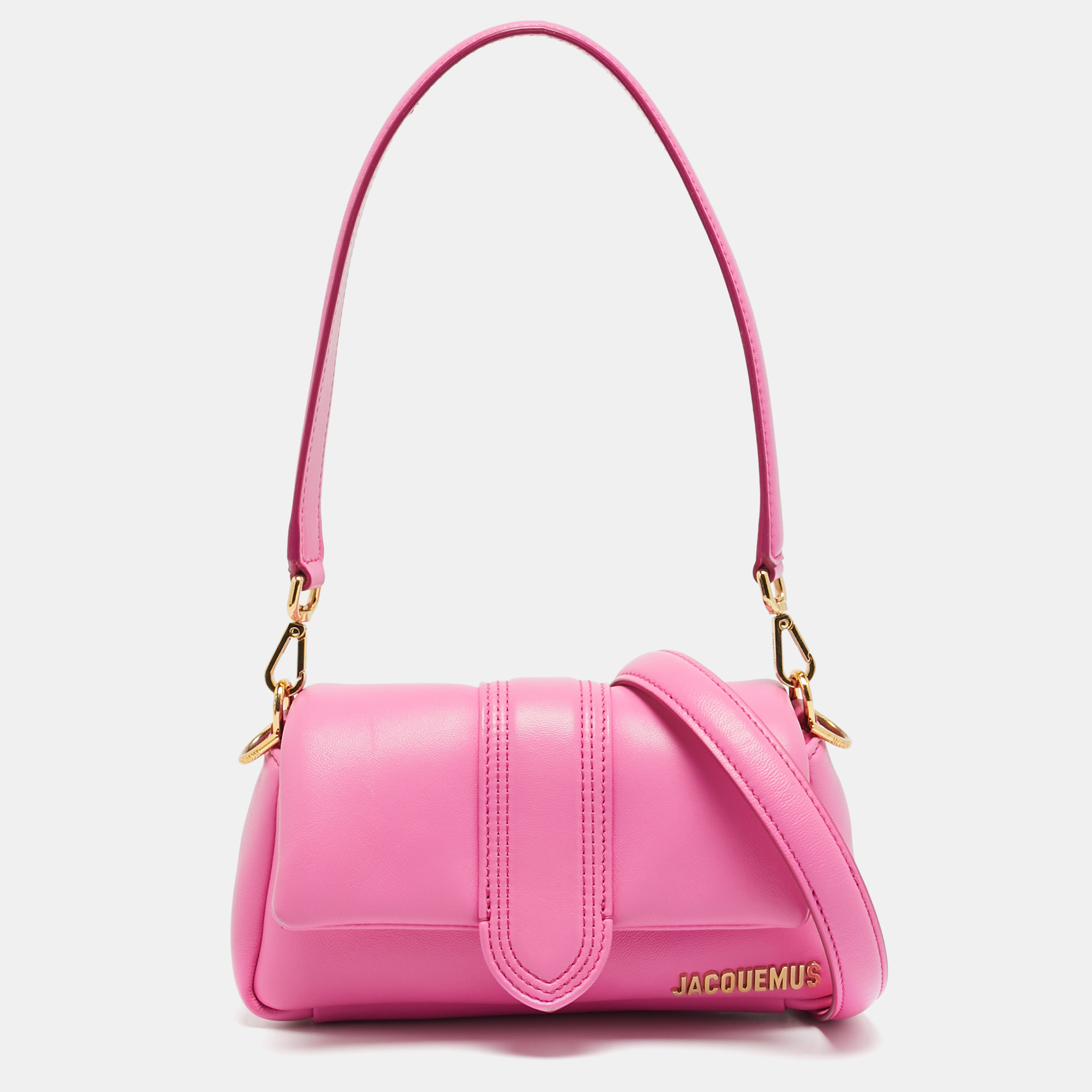 

Jacquemus Le Petit Bambimou Pink Leather Shoulder Bag