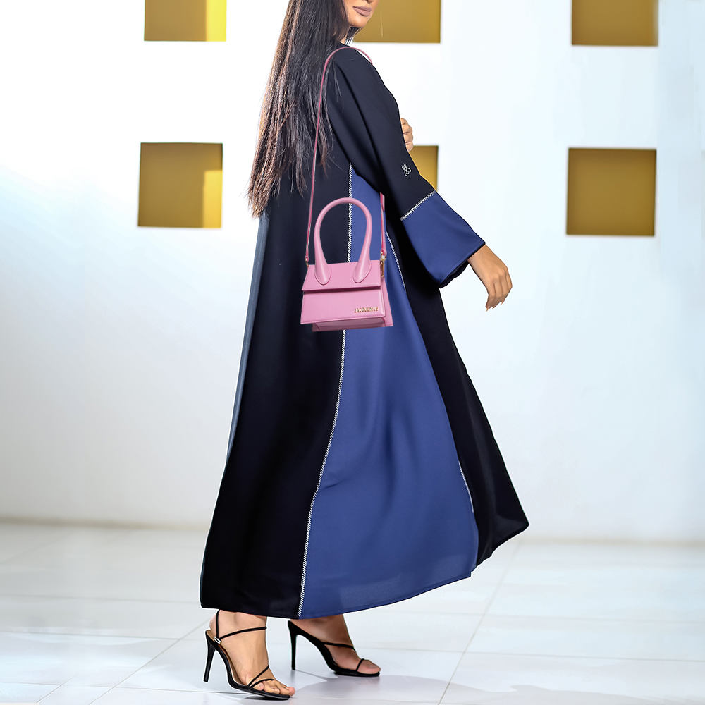 

Jacquemus Pink Leather Le Chiquito Top Handle Bag