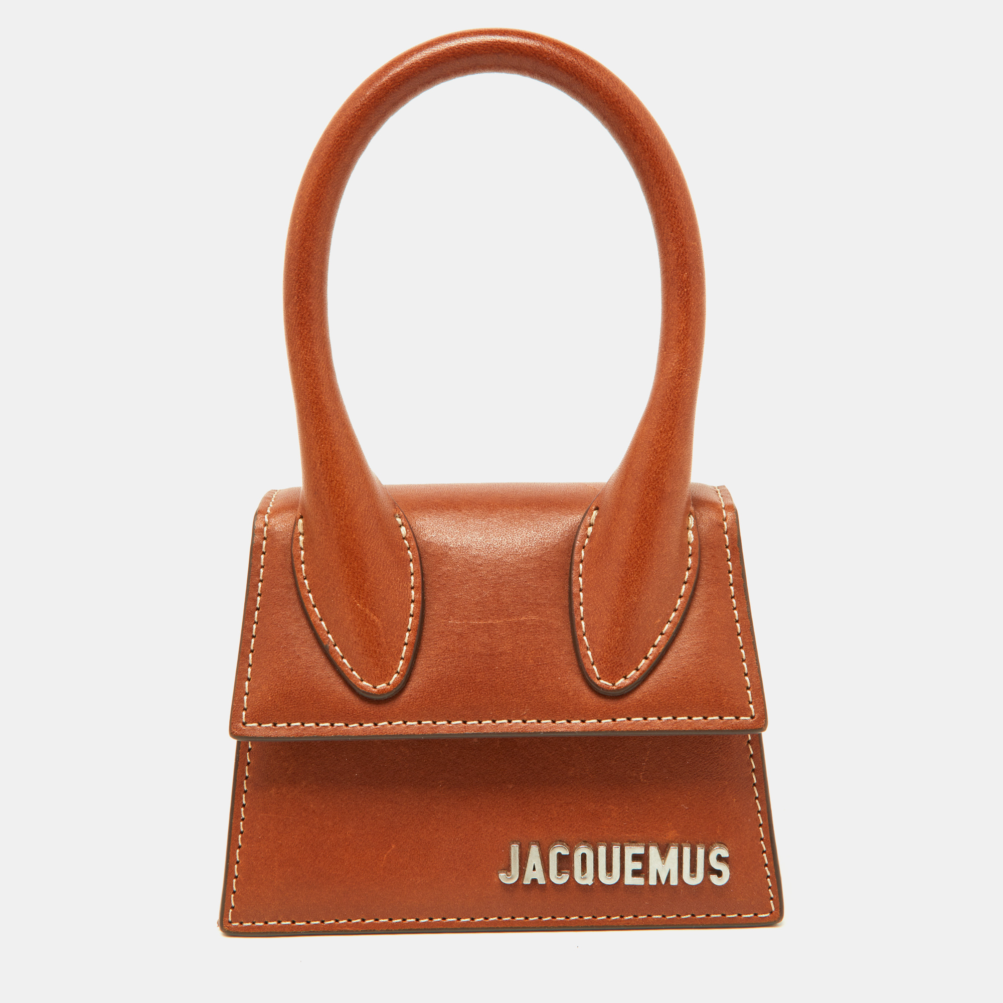 

Jacquemus Brown Leather Le Chiquito Mini Bag