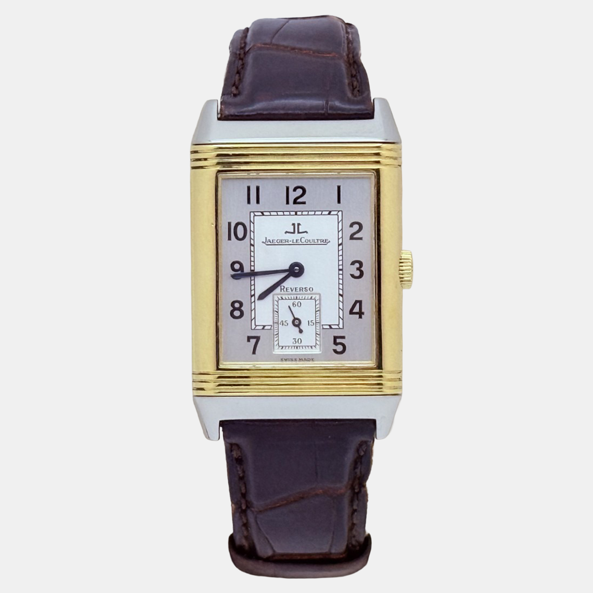 

Jaeger-LeCoultre Reverso Q2705420 Manual Silver 18K Gold Stainless Steel Unisex Wristwatch 26 mm