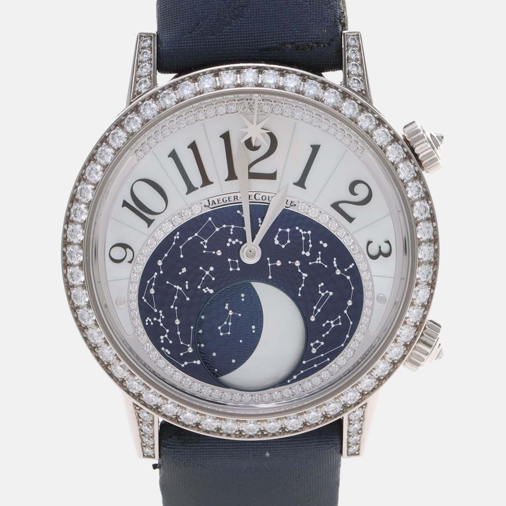 

Jaeger-LeCoultre Rendez-Vous Moon Q3533490 Automatic White Diamonds, Blue