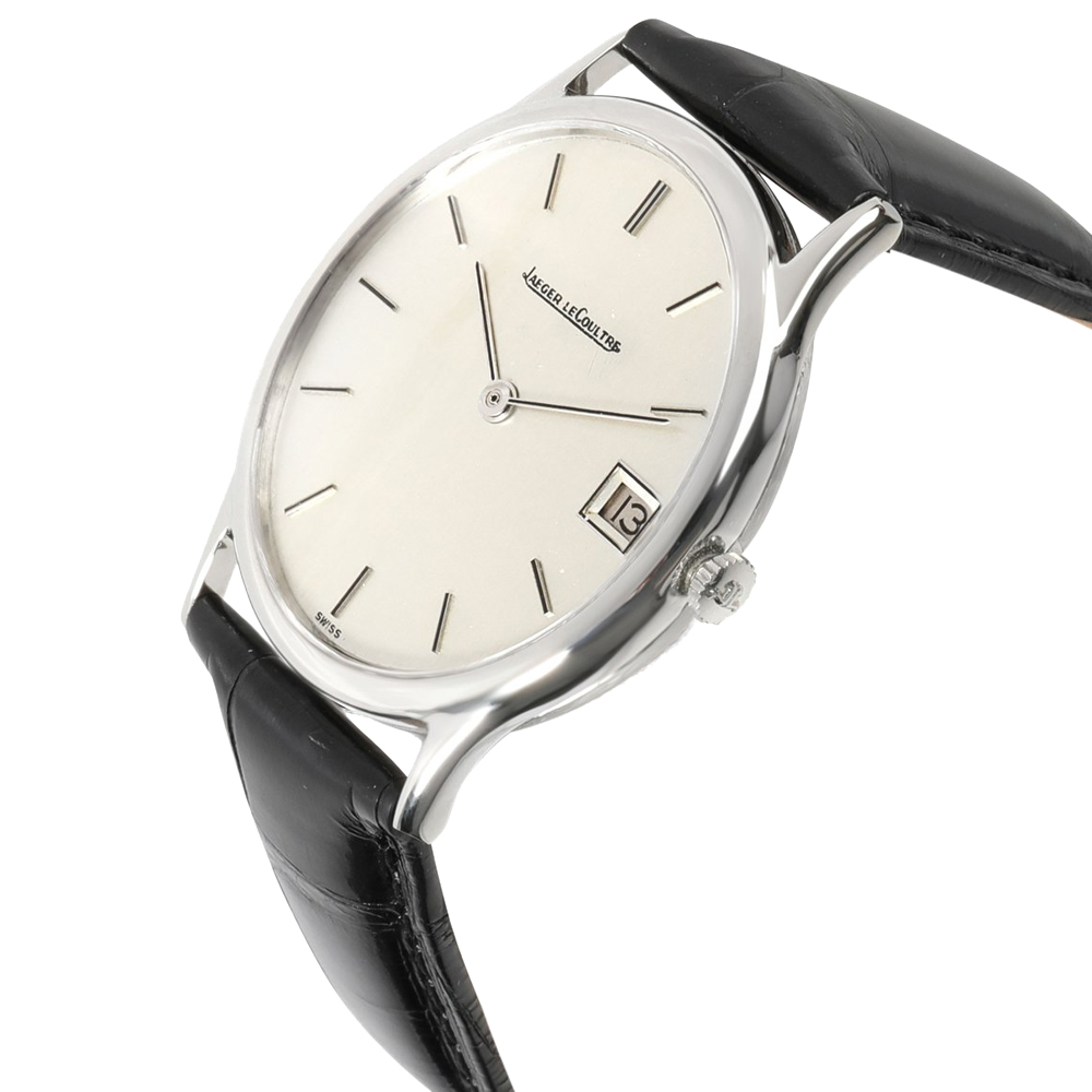 

Jaeger LeCoultre Silver Stainless Steel Oval Ellipse 5002.42 Women's Wristwatch 31 MM