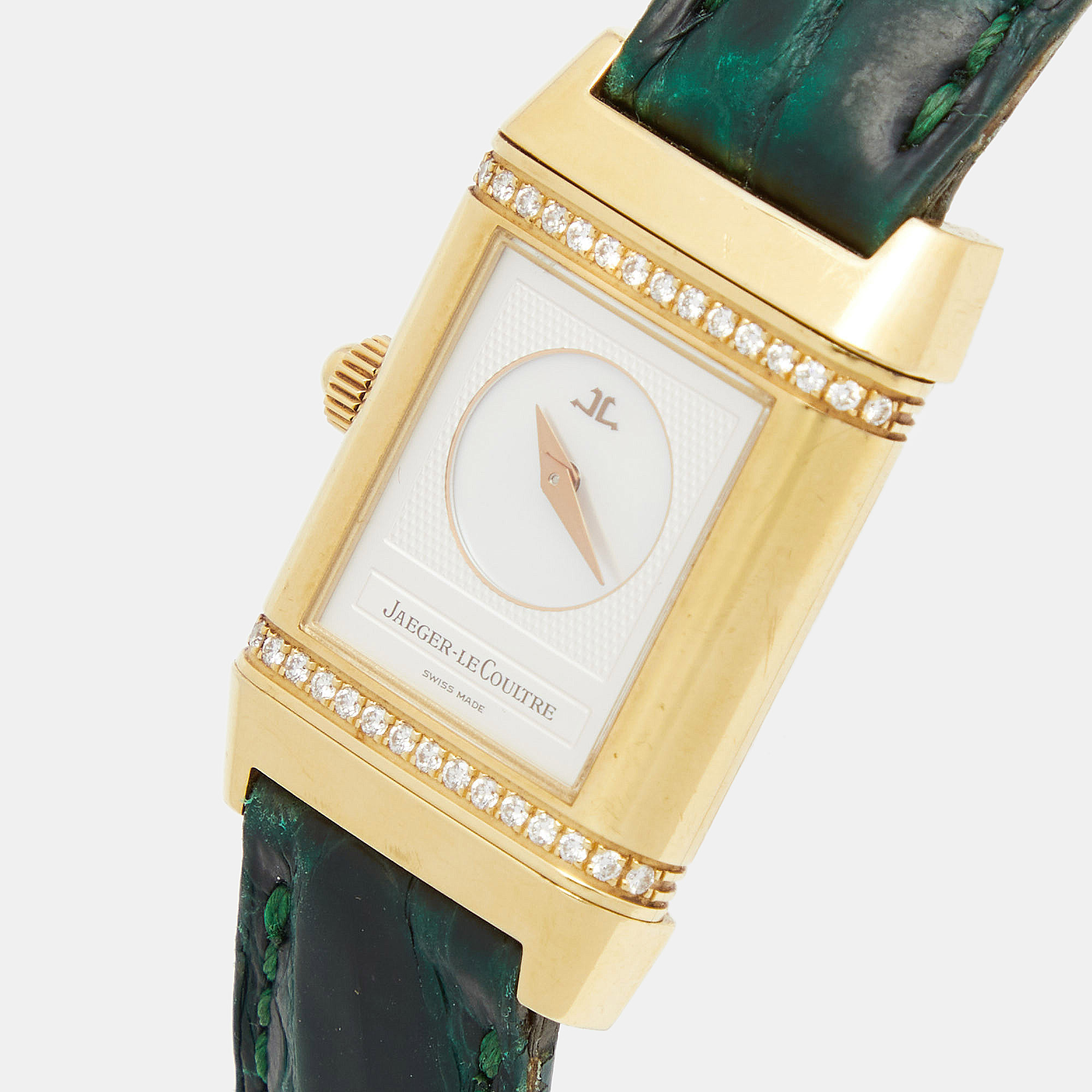 

Jaeger LeCoultre Silver/Mother of Pearl, Green