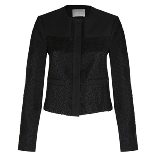 Jason Wu Black Cropped Jacket S