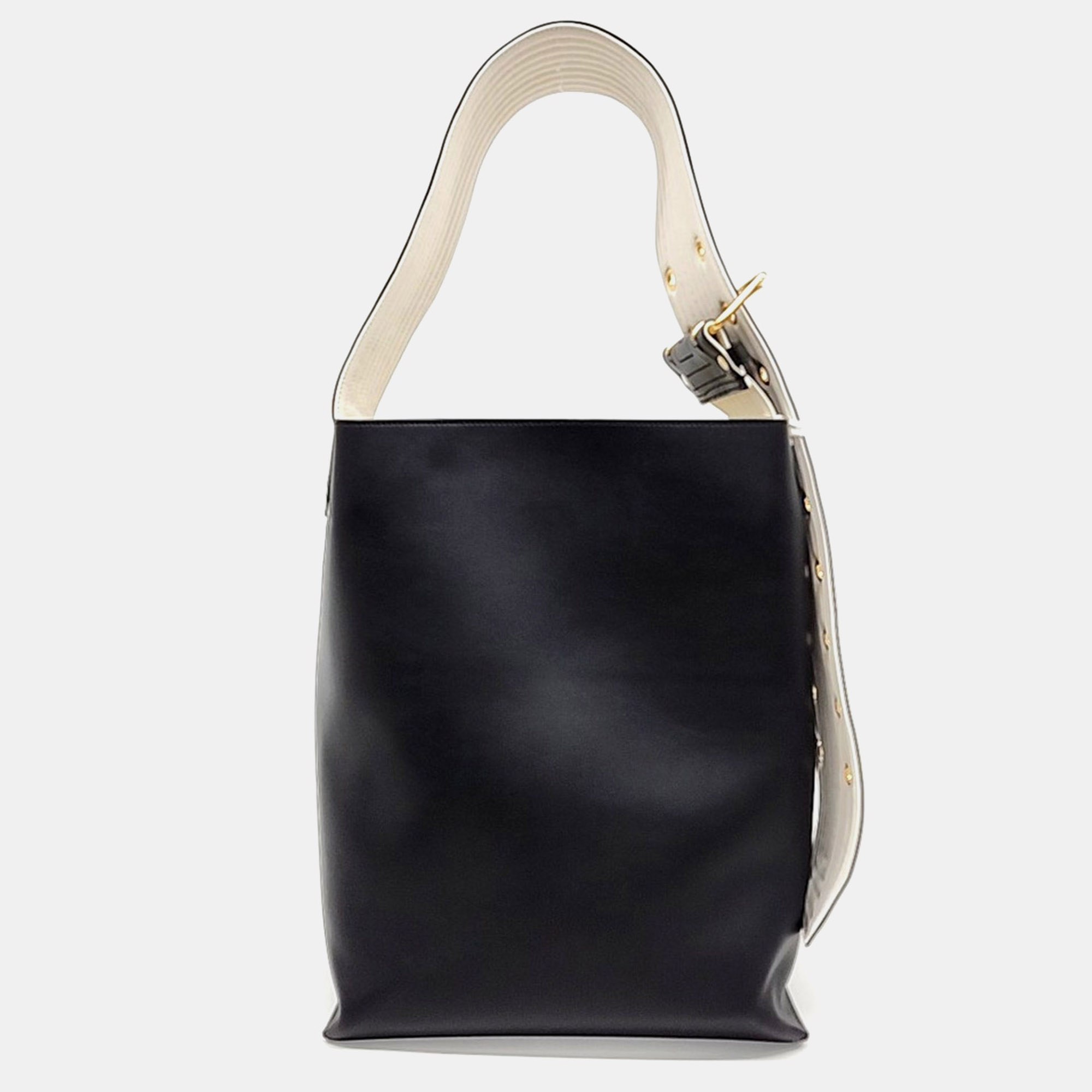 

Jil Sander Black Leather bucket bag
