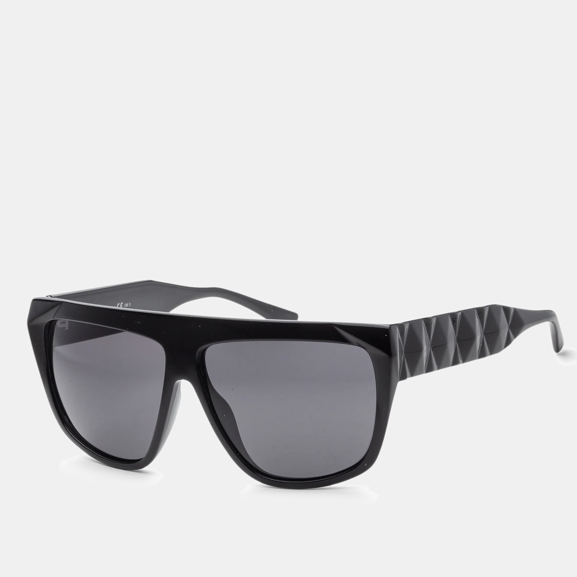 Pre-owned Jimmy Choo Black Duane Unisex Sunglasses 61mm