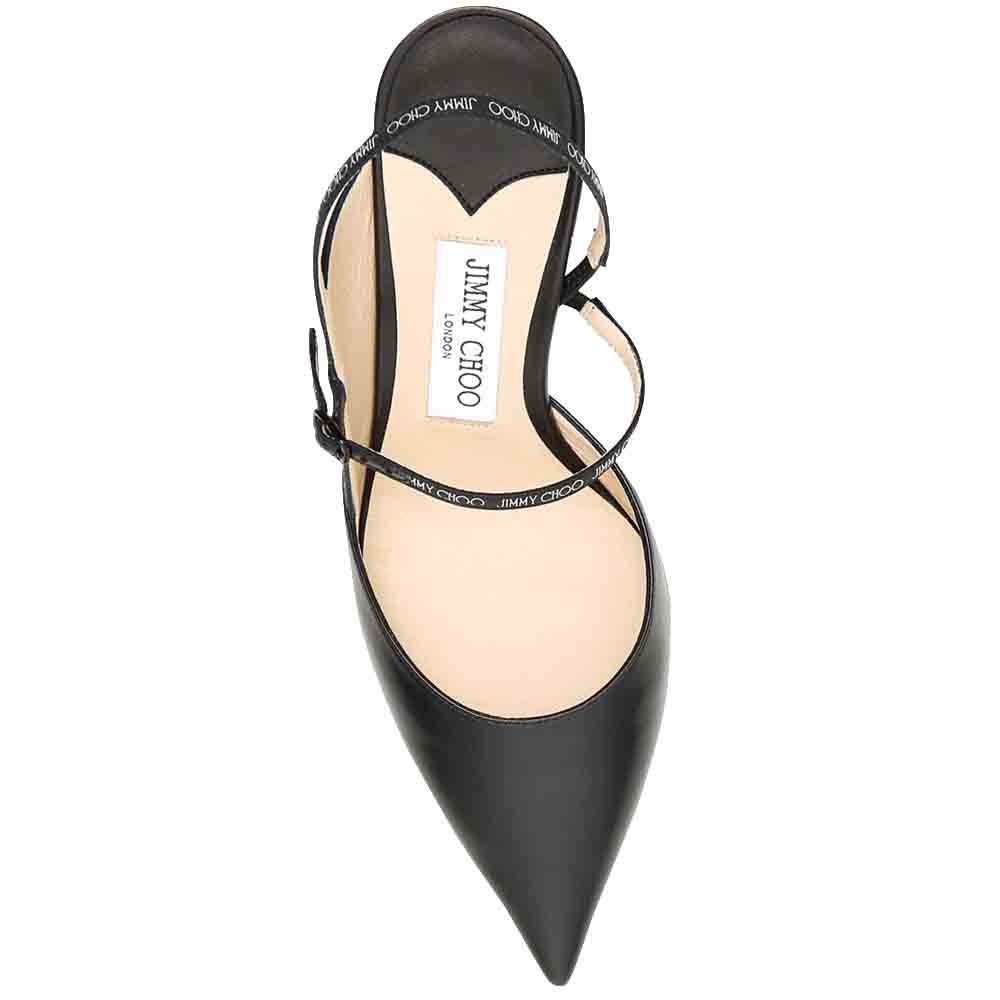 

Jimmy Choo Black Ray 65 Slingback Size IT