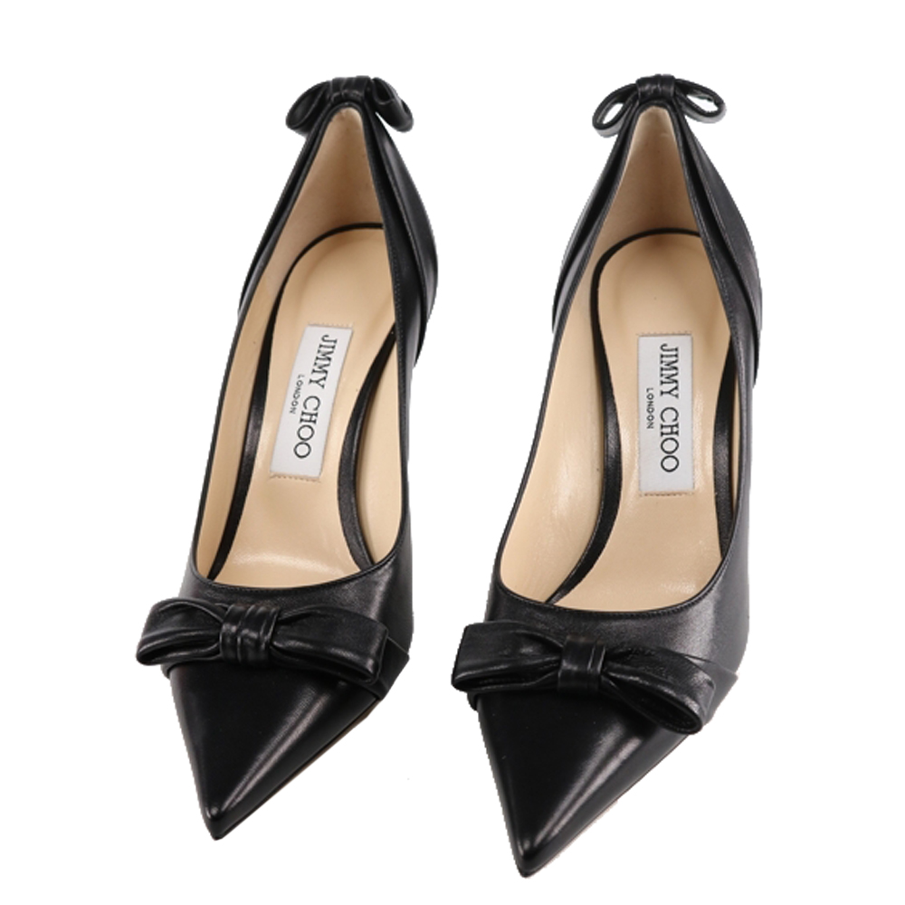 

Jimmy Choo Black Love 85 Bow Pump EU