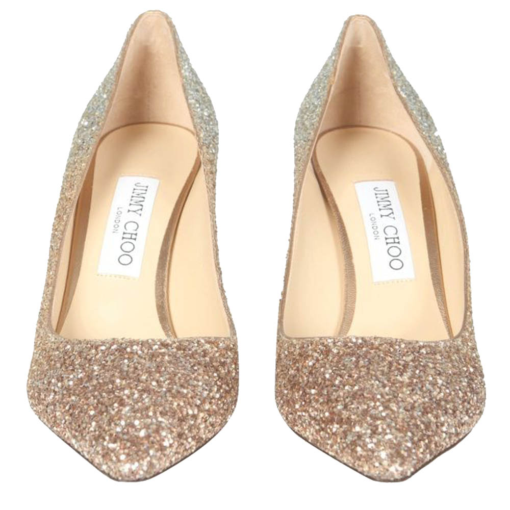 

Jimmy Choo Multicolour Glitter Romy 85 Pumps Size IT, Multicolor